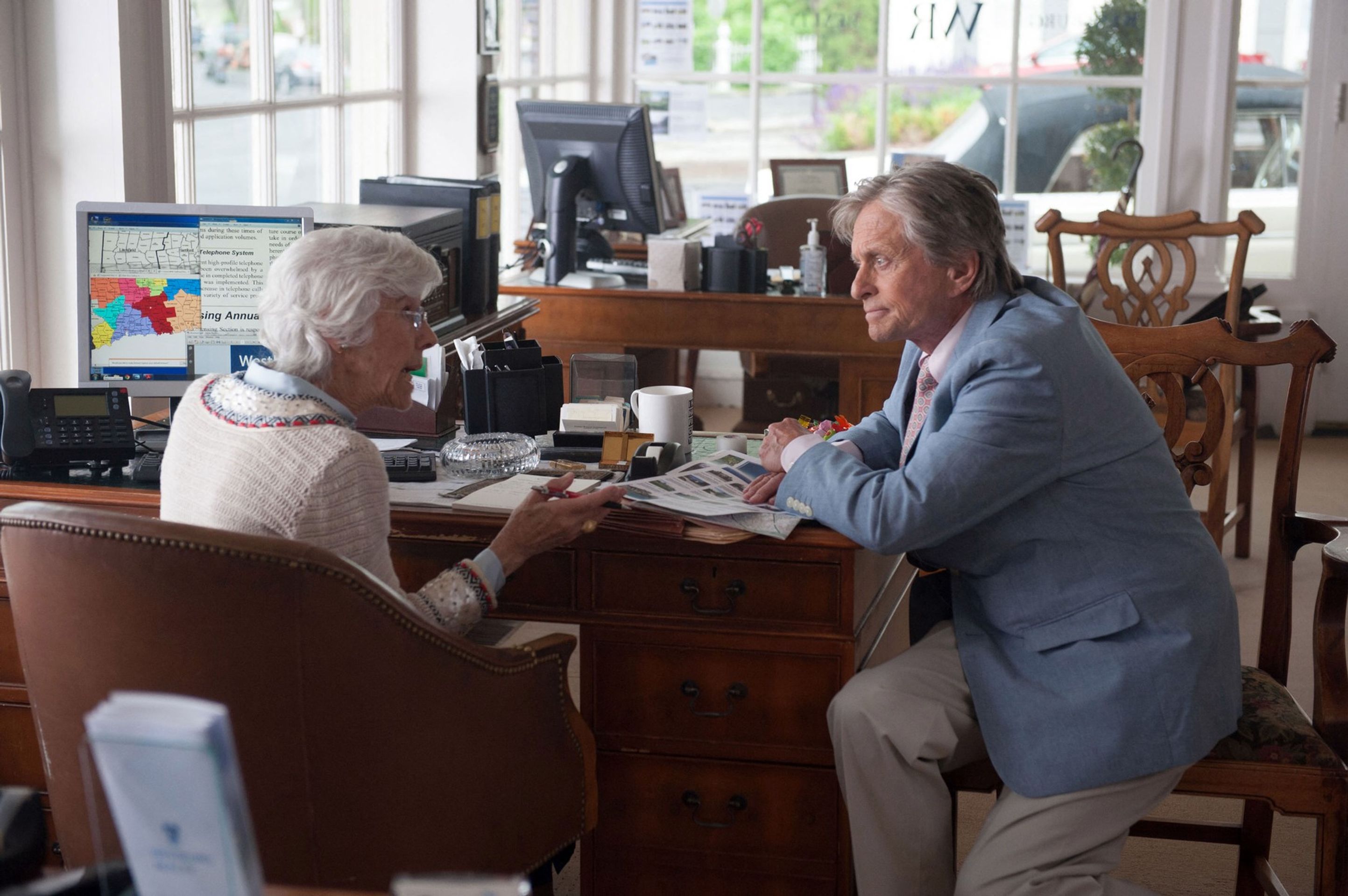 Frances Sternhagenová a Michael Douglas ve filmu Lepší teď než nikdy, 2014 - Frances Sternhagenová (3/3)