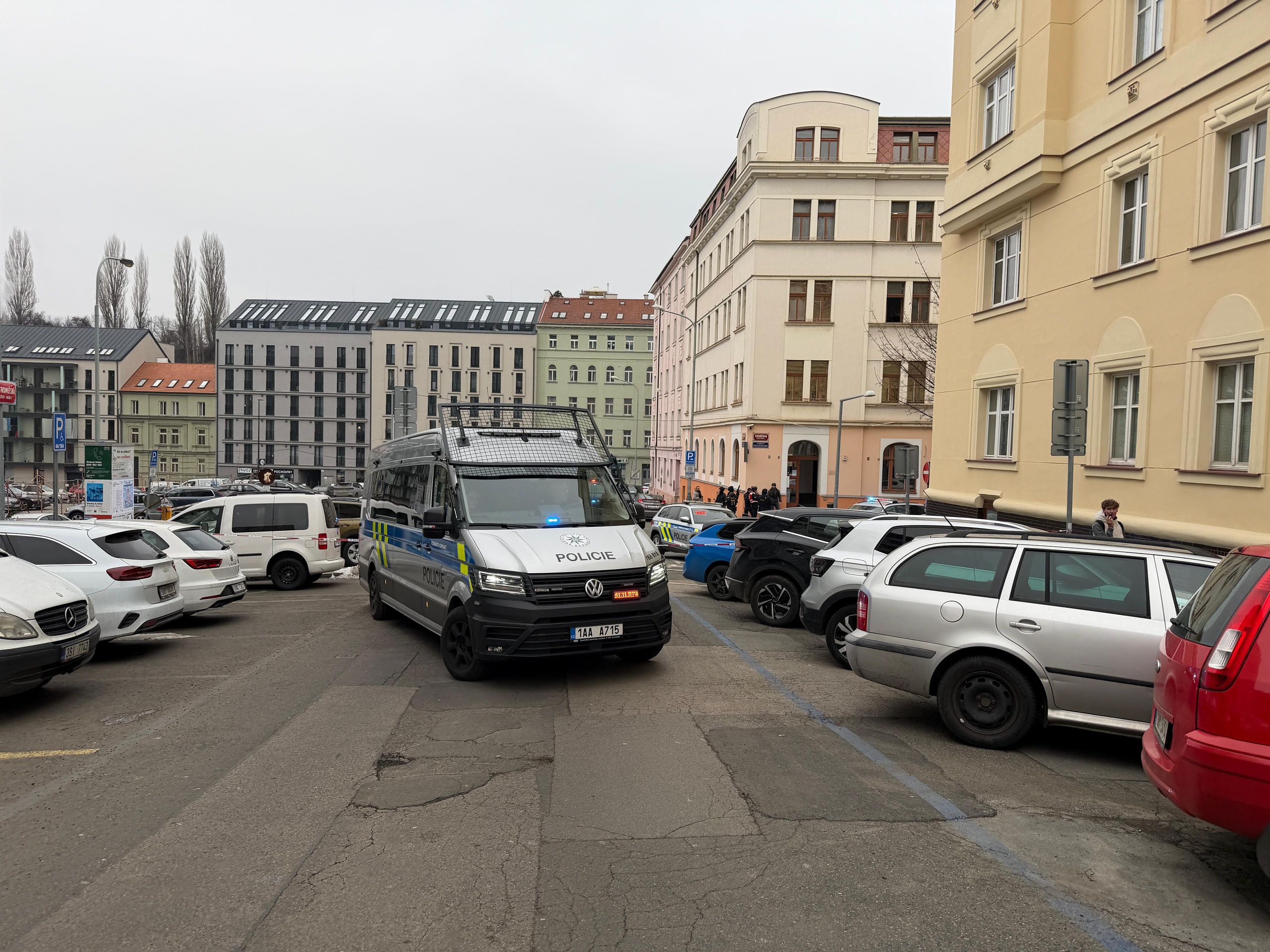 Policejní zásah na Žižkově - Policejní zásah na Žižkově (9/12)