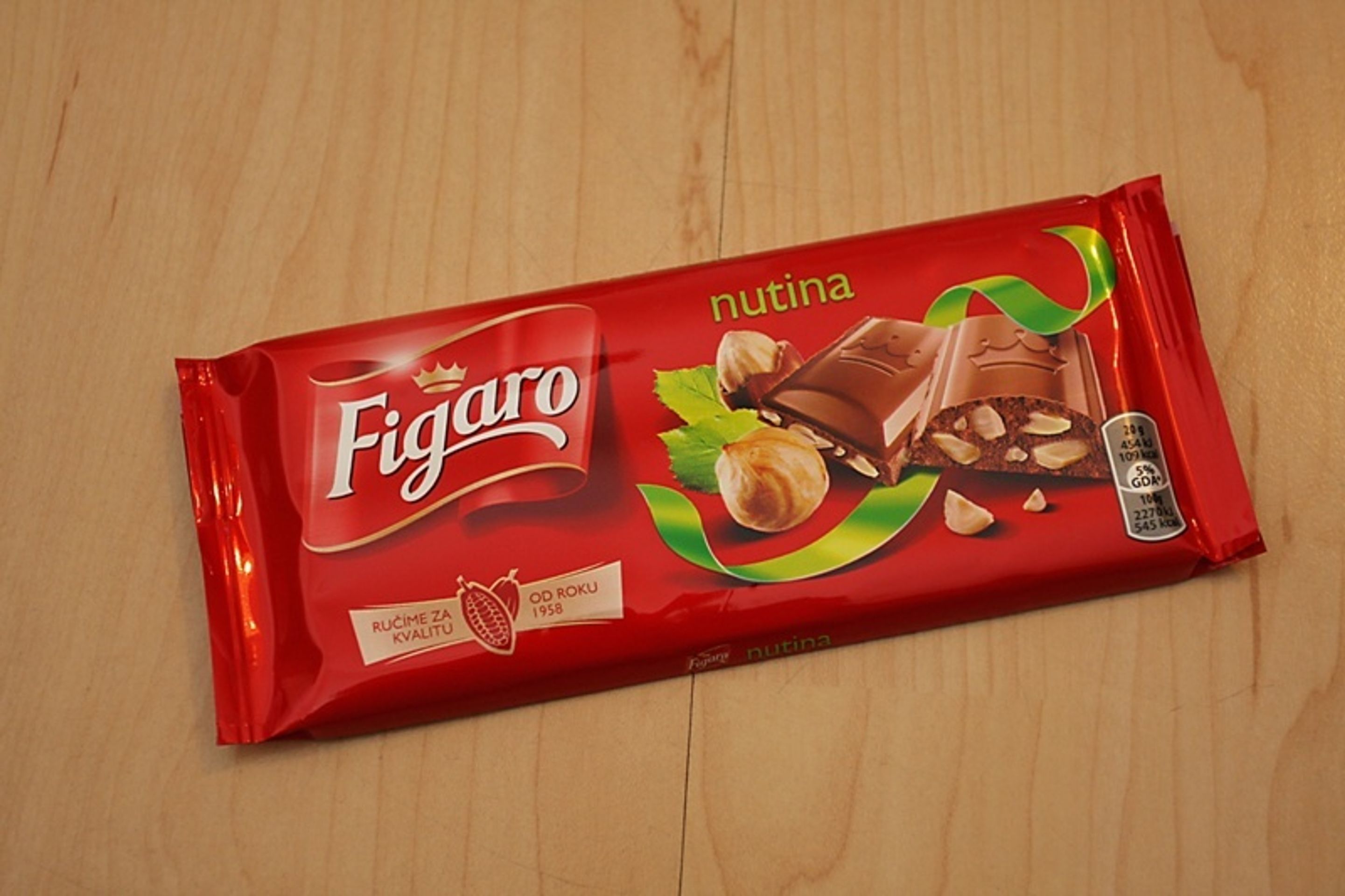 Test čokolád - Figaro - GALERIE: Velký test lískooříškových čokolád (2/11)