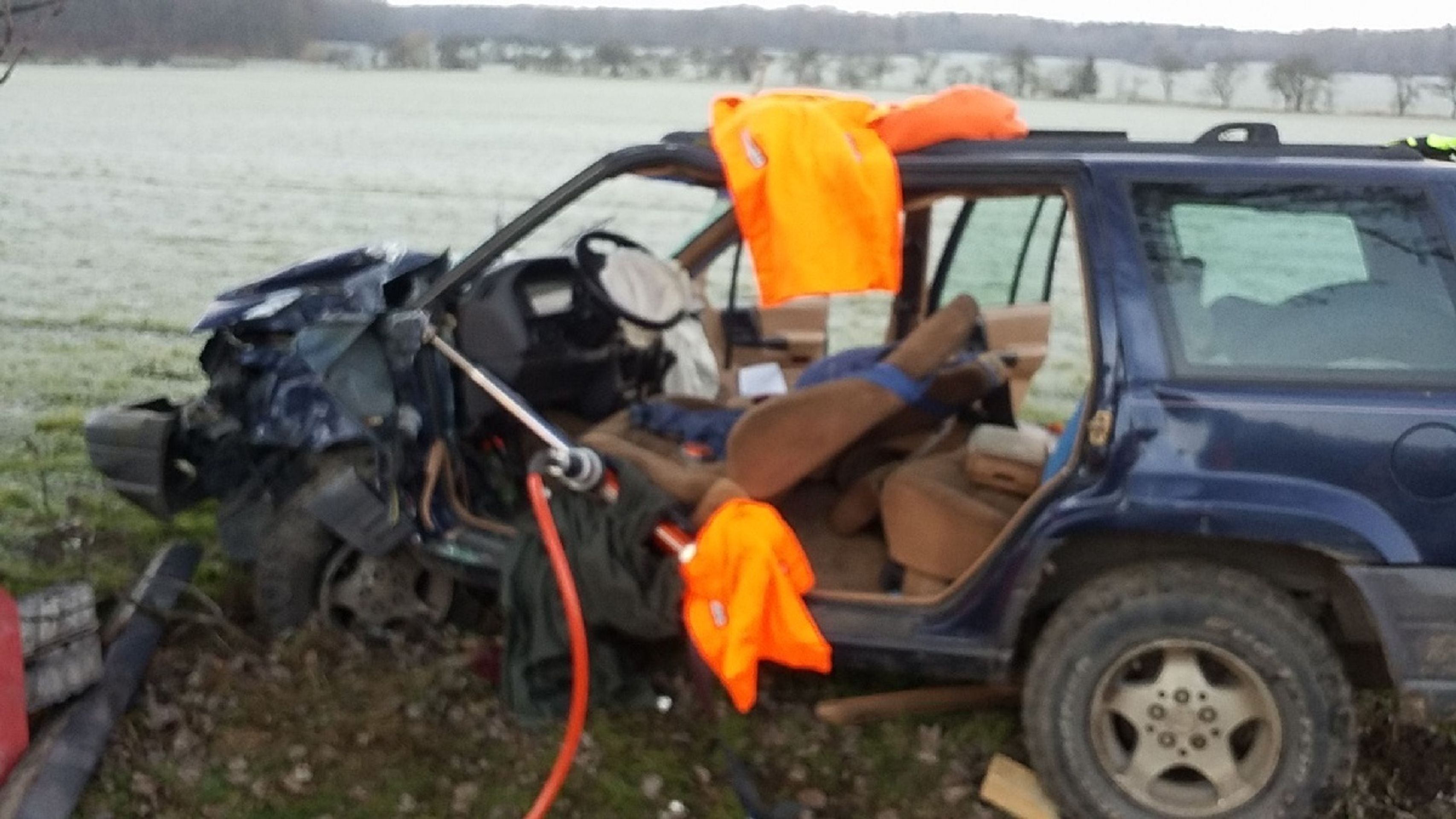 Auto v Třemošnici narazilo do stromu - 4 - GALERIE: Nehody kvůli námrazám (4/8)