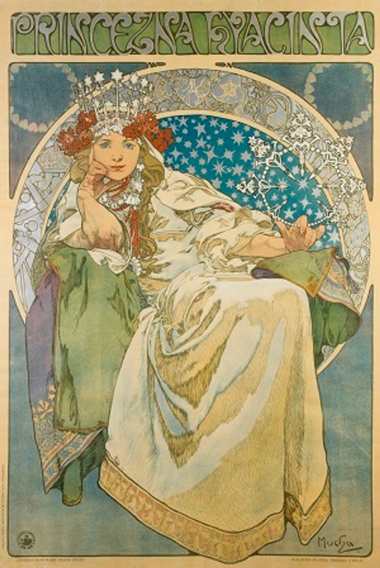Alfons Mucha - plakáty - 1 - GALERIE: Výstava unikátní sbírky plakátů Alfonse Muchy (7/7)
