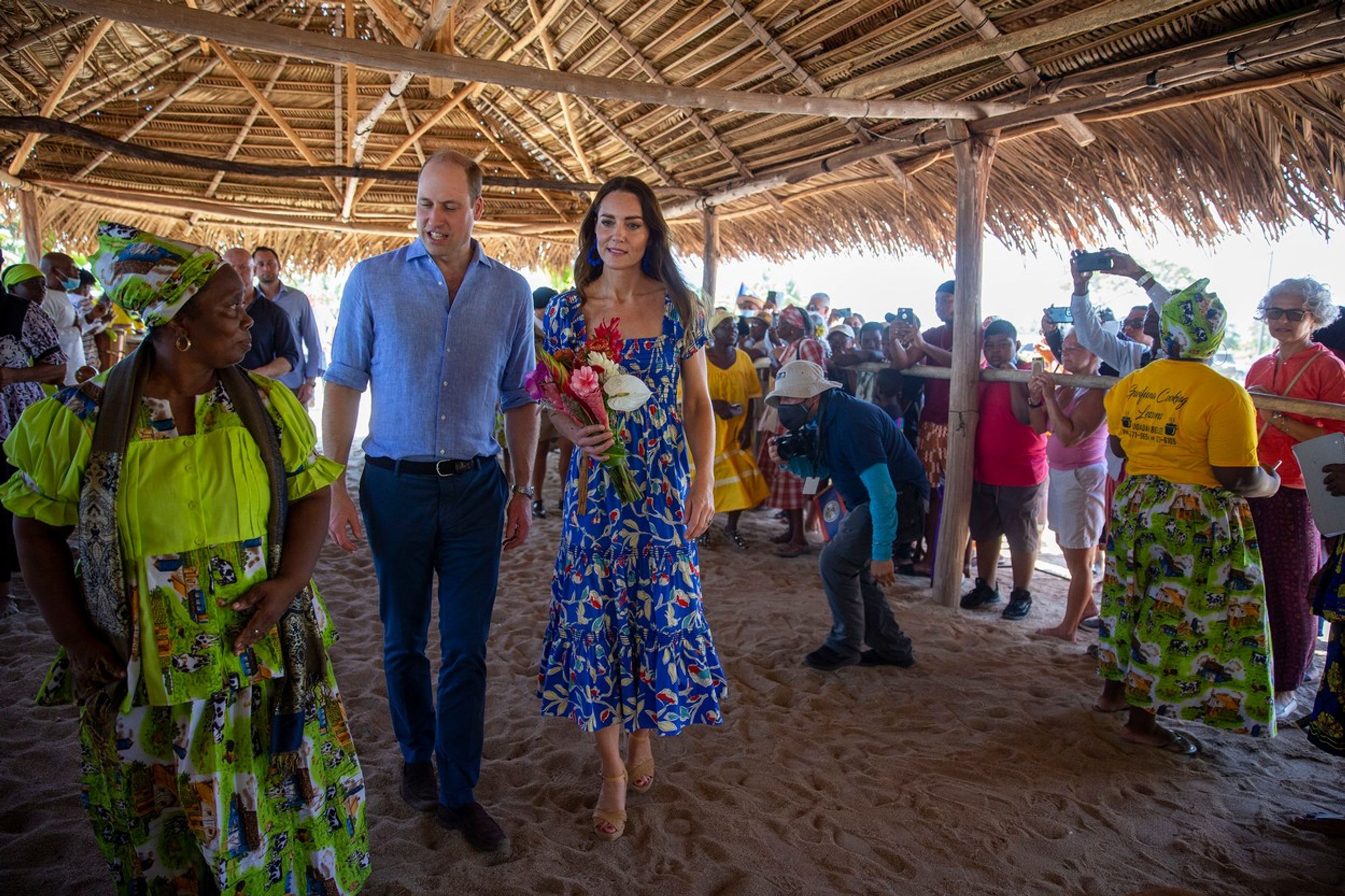 Princ William a Kate na návštěvě v Belize (1) - Vévoda a vévodkyně z Cambridge, během návštěvy v Belize (3/4)