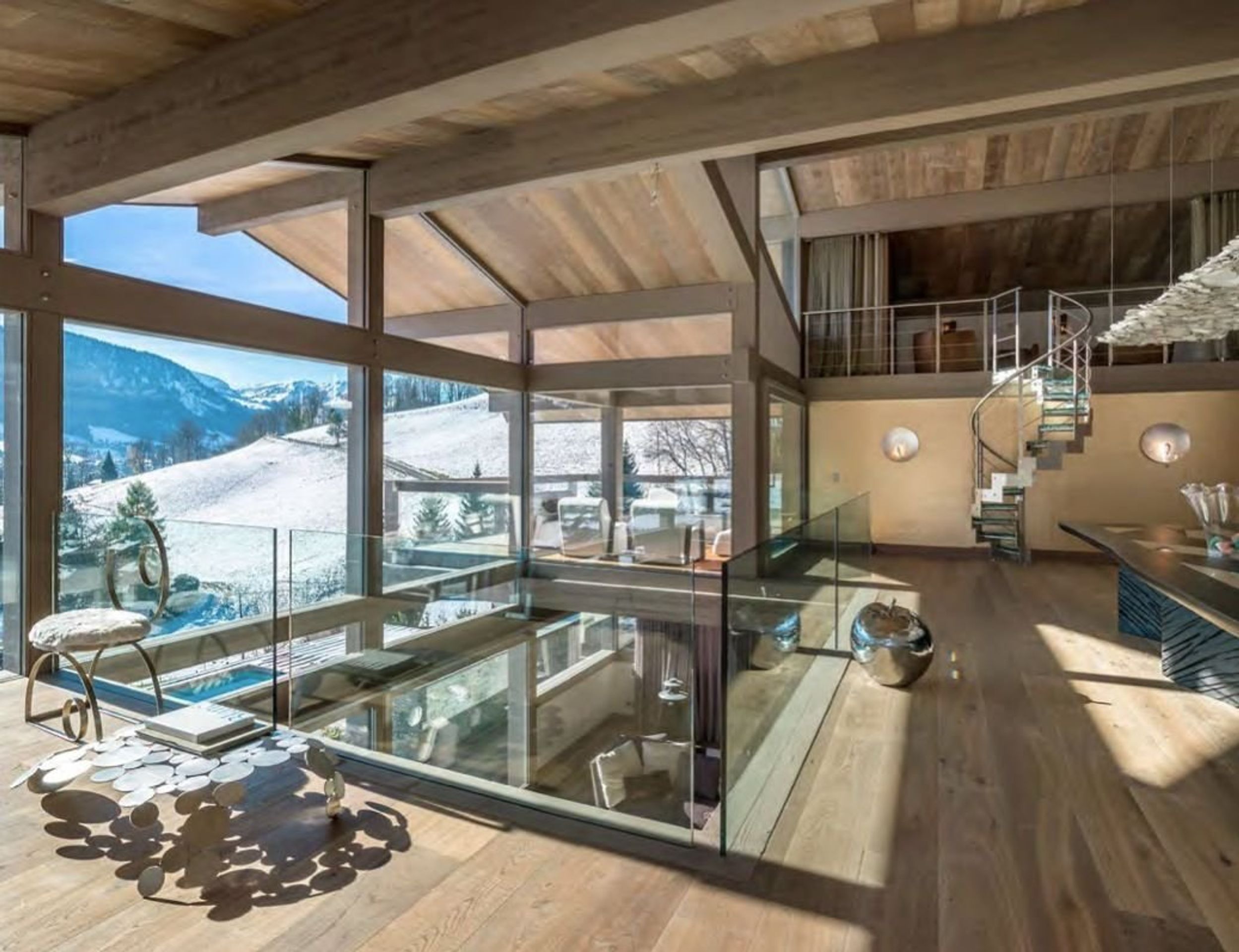 Luxusní horská chata v Megeve - 3 - GALERIE: Luxusní horská chata v Megeve (2/9)