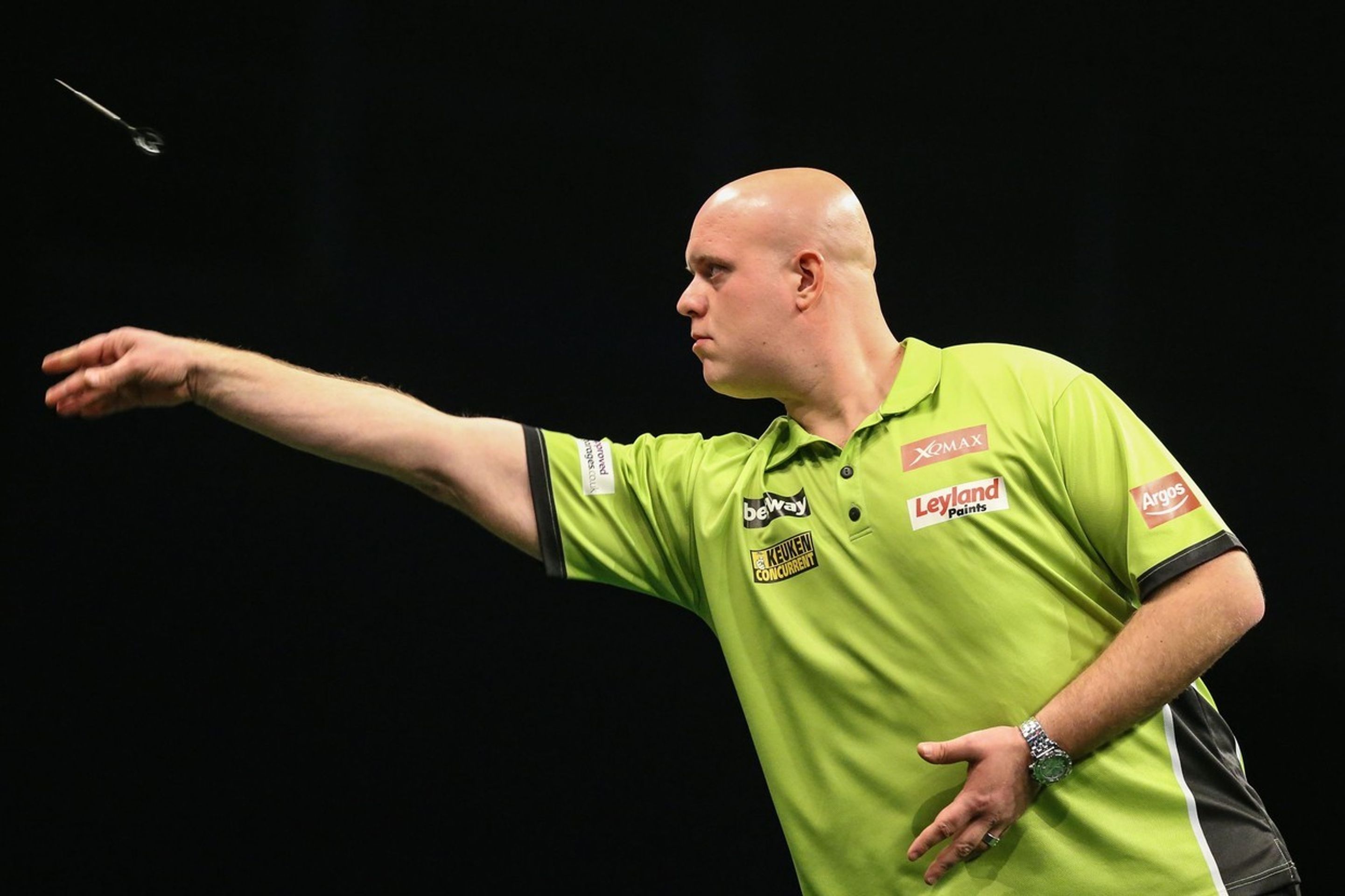 Michael van Gerwen - GALERIE: Michael van Gerwen potěšil českého reprezentanta (6/6)