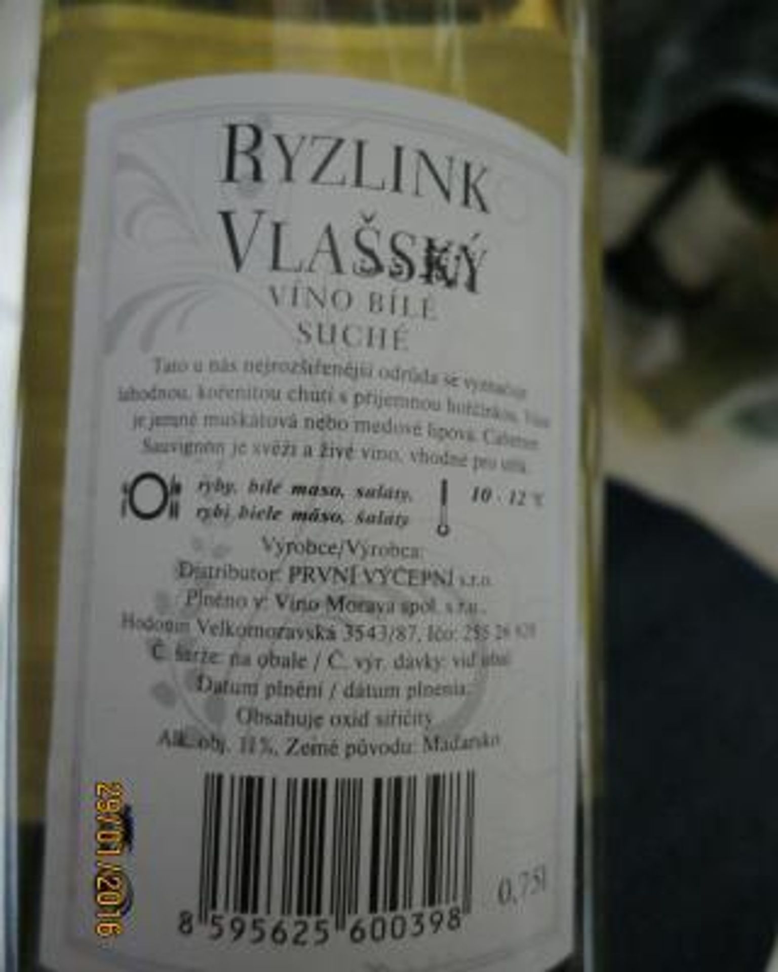 Potraviny na pranýři - Ryzlink - 1 - GALERIE: Ryzlink vlašský (3/3)