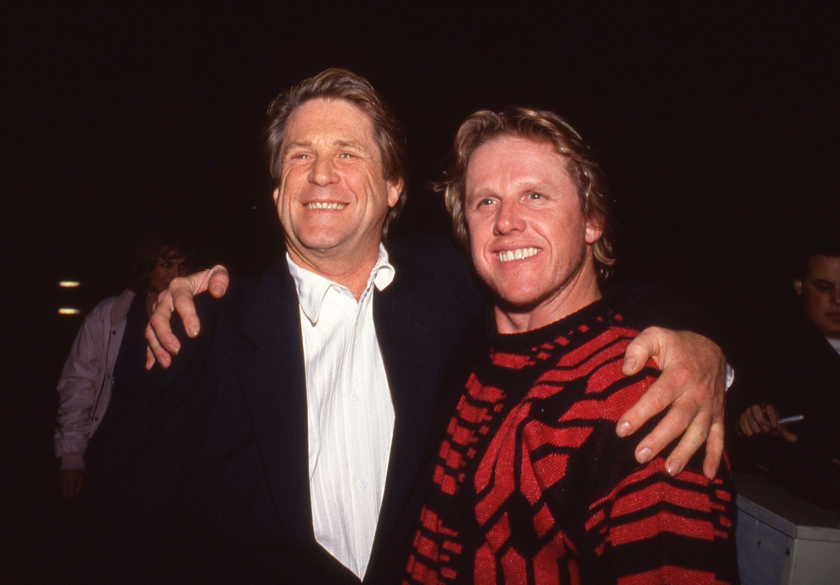 Brian Wilson a Gary Busey, 21. 2. 1989 Beverly Hills - Brian Wilson (1/4)