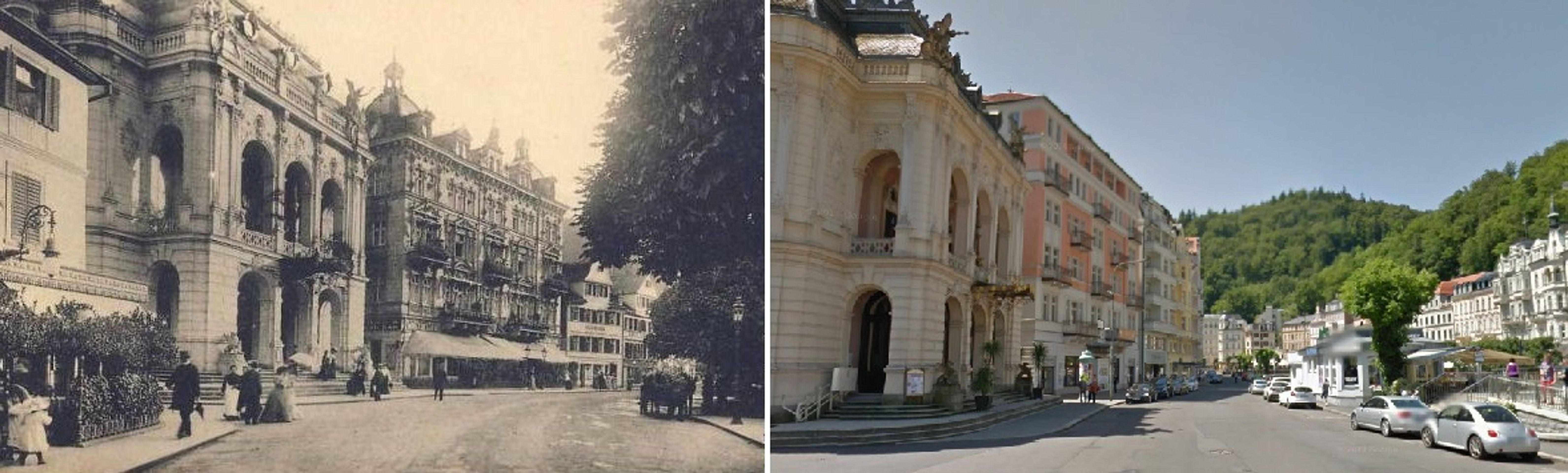 Historické fotky - Karlovarský kraj - Karlovy Vary - GALERIE: Karlovarsko dříve a dnes (22/24)