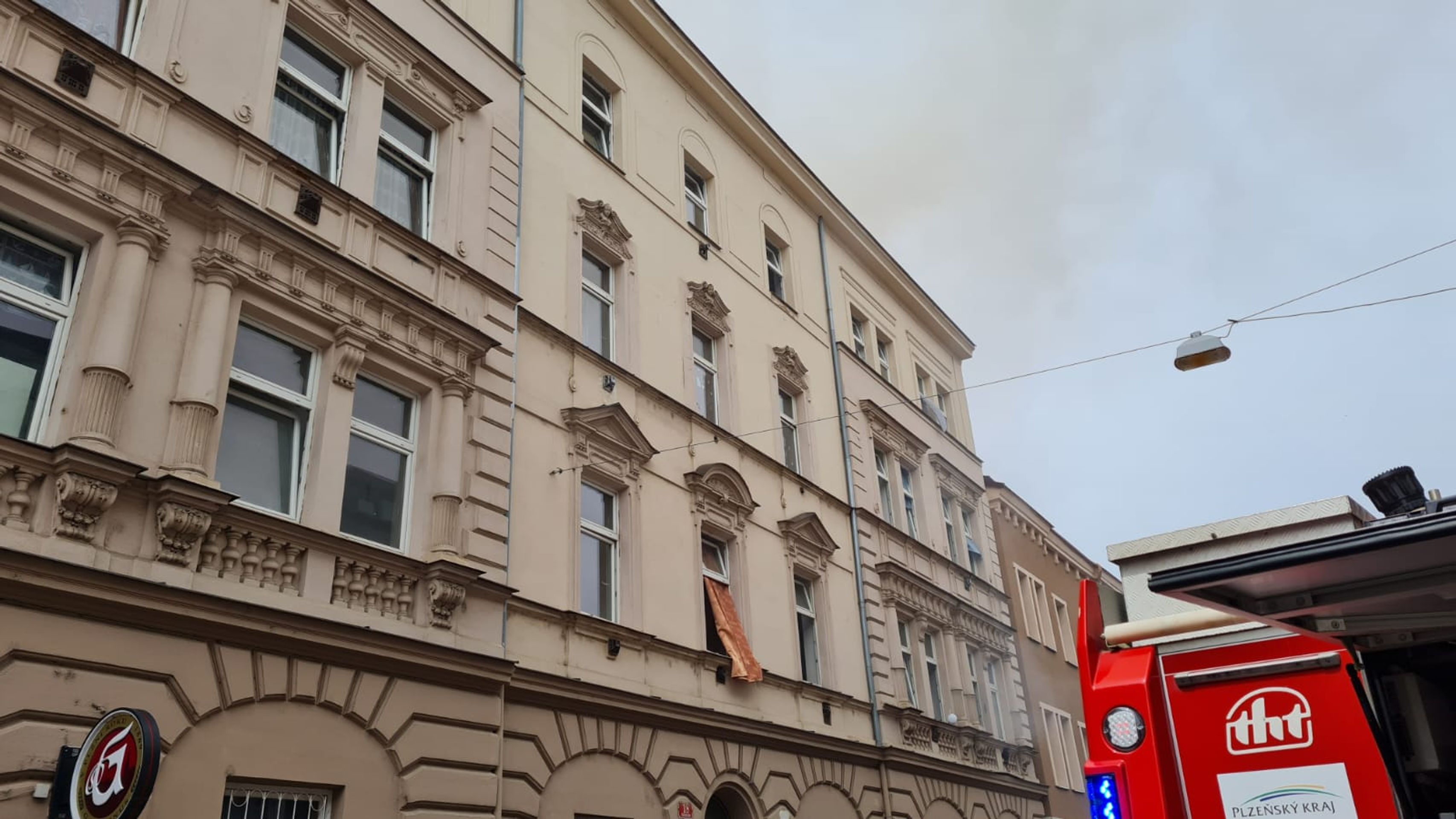  Požár domu v Plzni - Požár domu v Plzni (2/9)