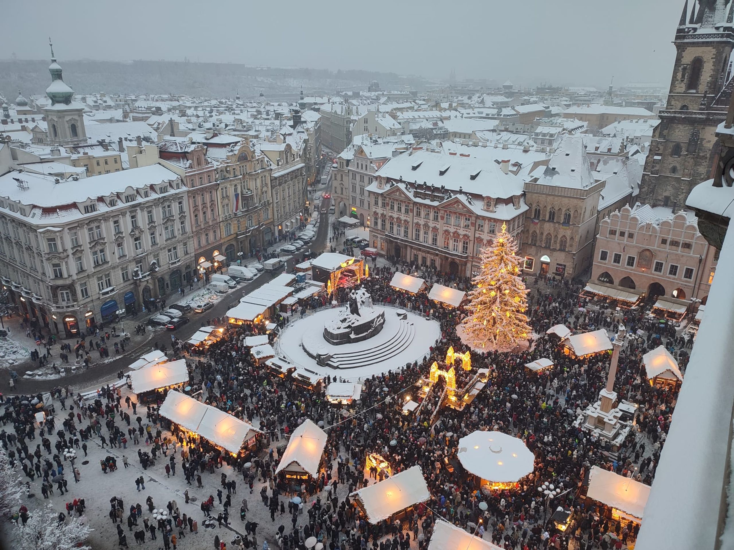 Rozsvícení vánočního stromku - Rozsvícení stromku na Staroměstském náměstí (5/6)