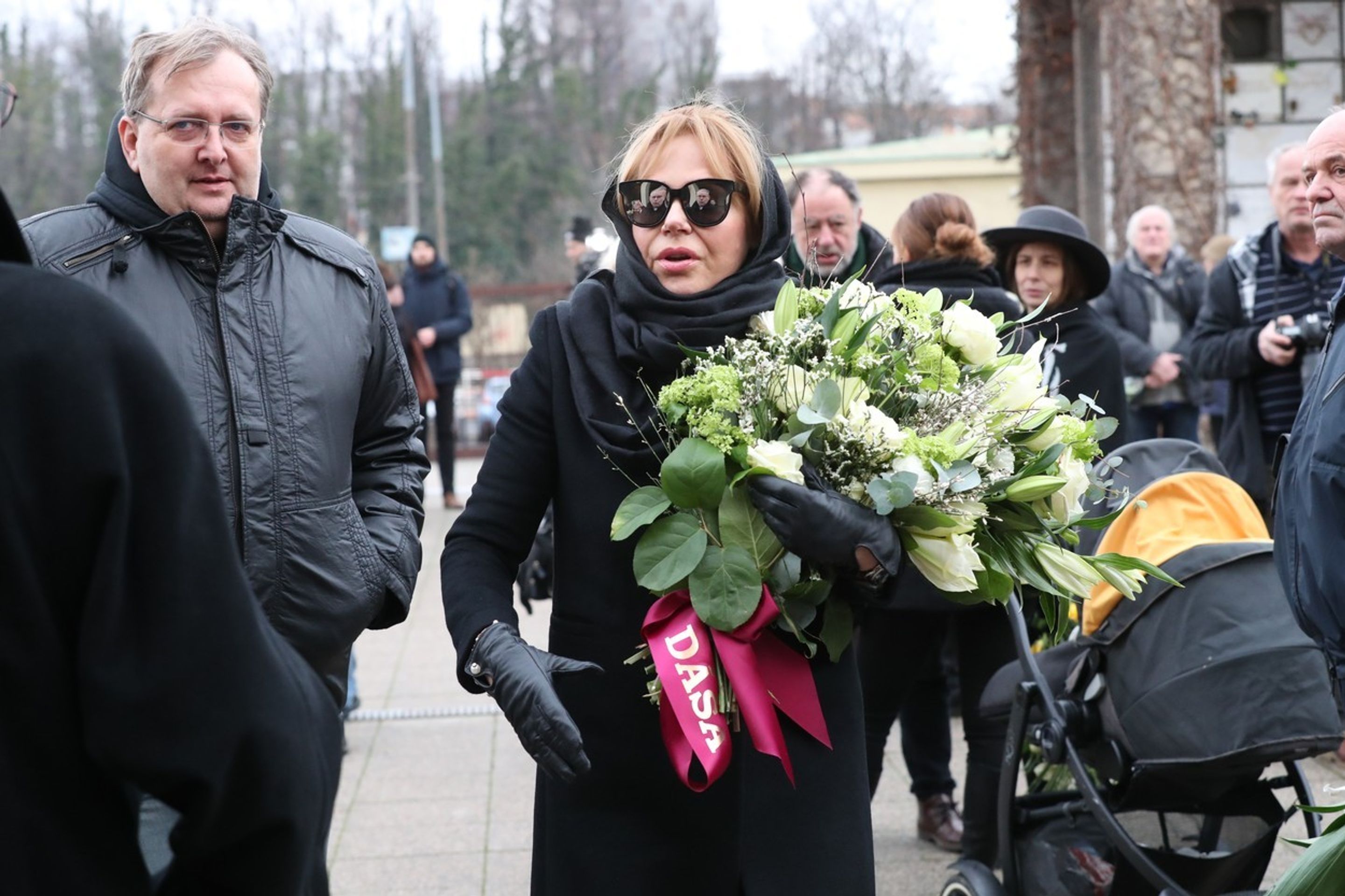 Lidé se loučí s Taťanou Fischerovou - Dagmar Havlová - GALERIE: Rozloučení s Taťanou Fischerovou (15/23)