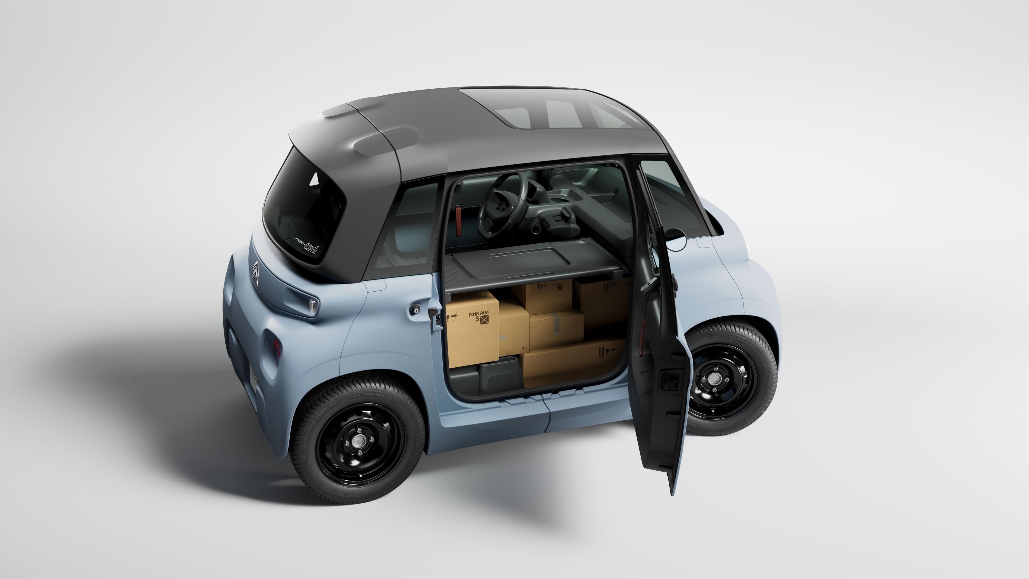 Citroën My Ami Cargo - 35 - Fotogalerie: Maličká, ale praktická dodávka Citroën Ami Cargo (6/25)