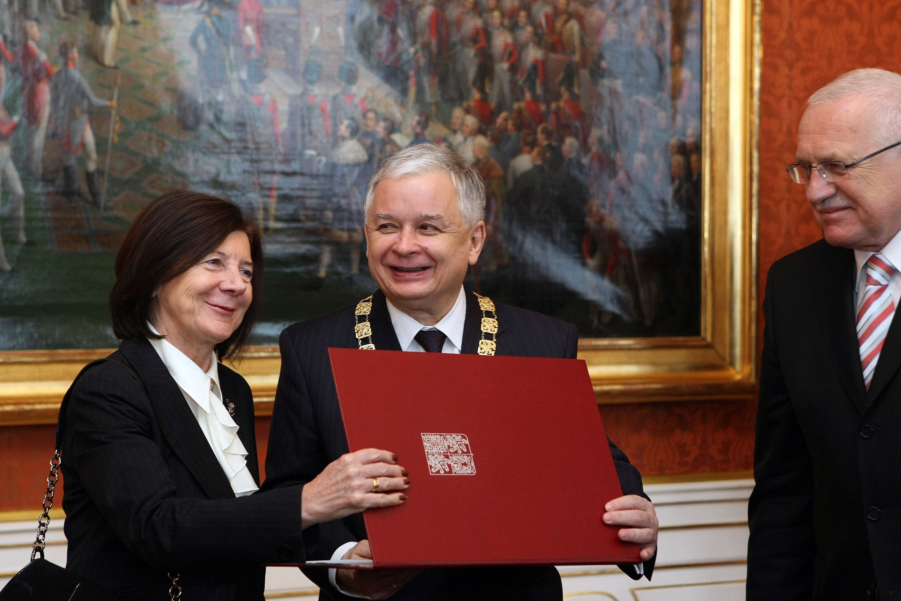Kaczynski na návštěvě ČR-2 - GALERIE: Lech Kaczyński (3/8)