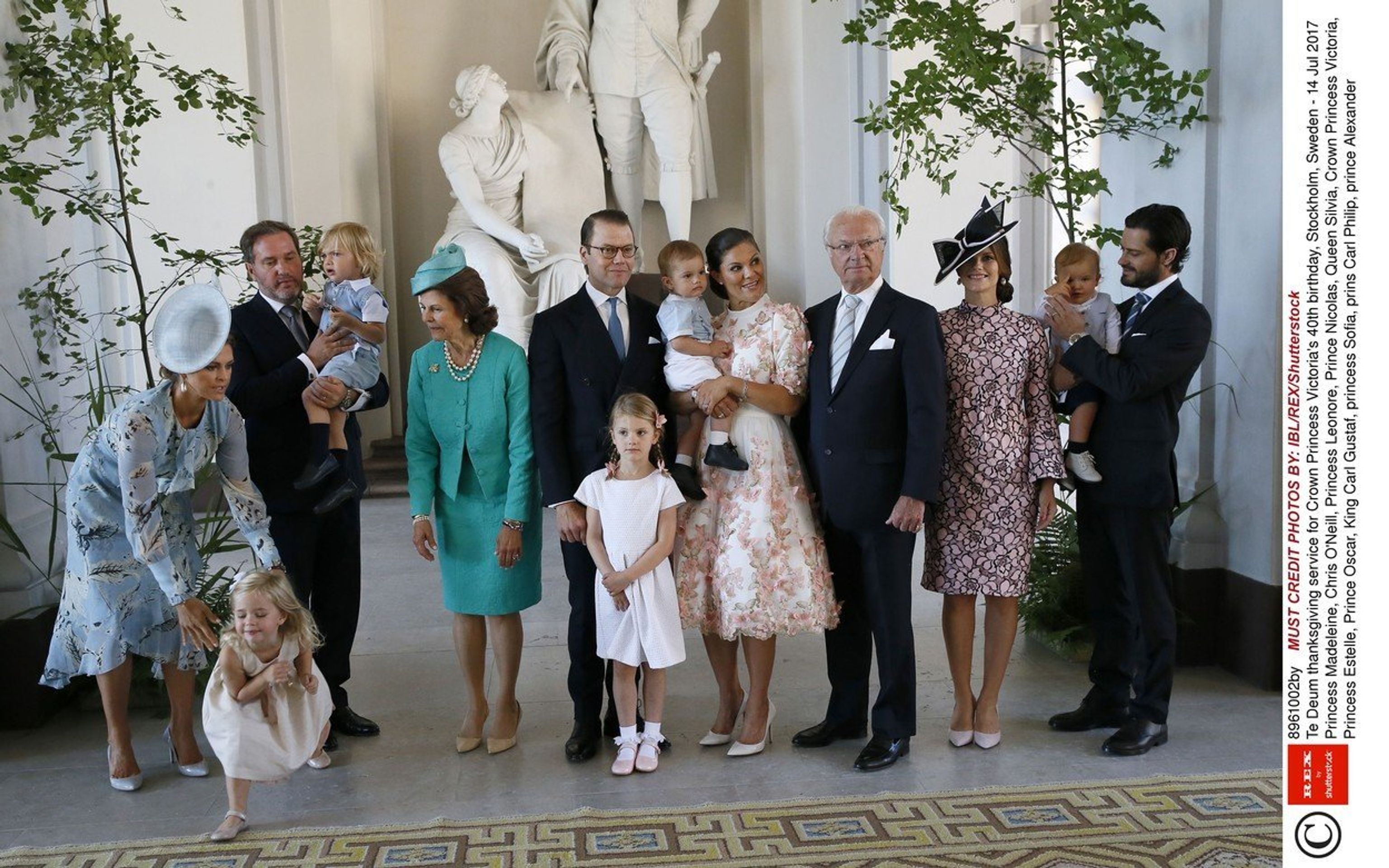 Švédská princezna Madeleine s rodinou - 1 - GALERIE: Švédská princezna Madeleine s rodinou (1/5)