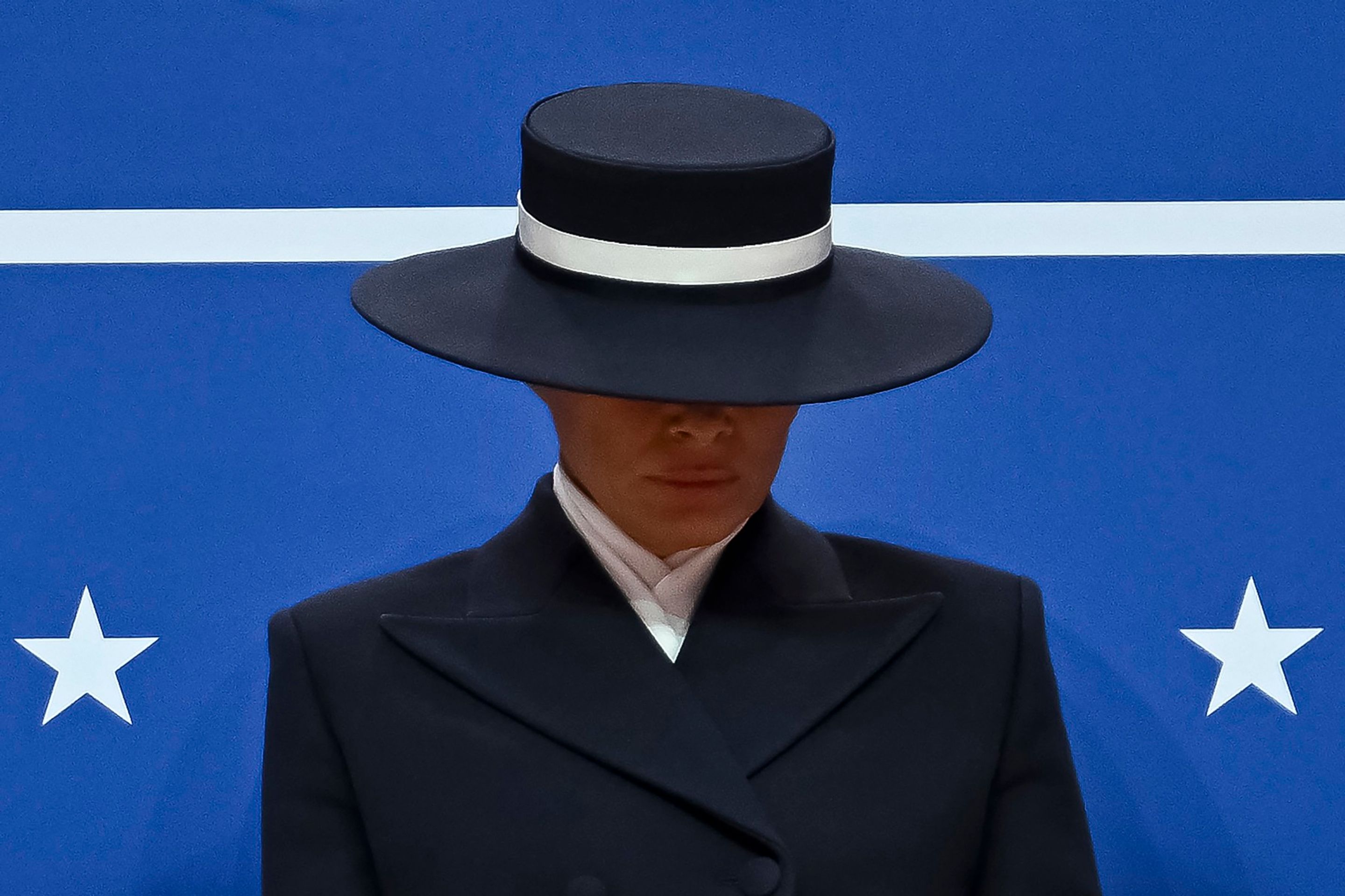Melania Trumpová na inauguraci (5) - Melania Trumpová na inauguraci (1/6)