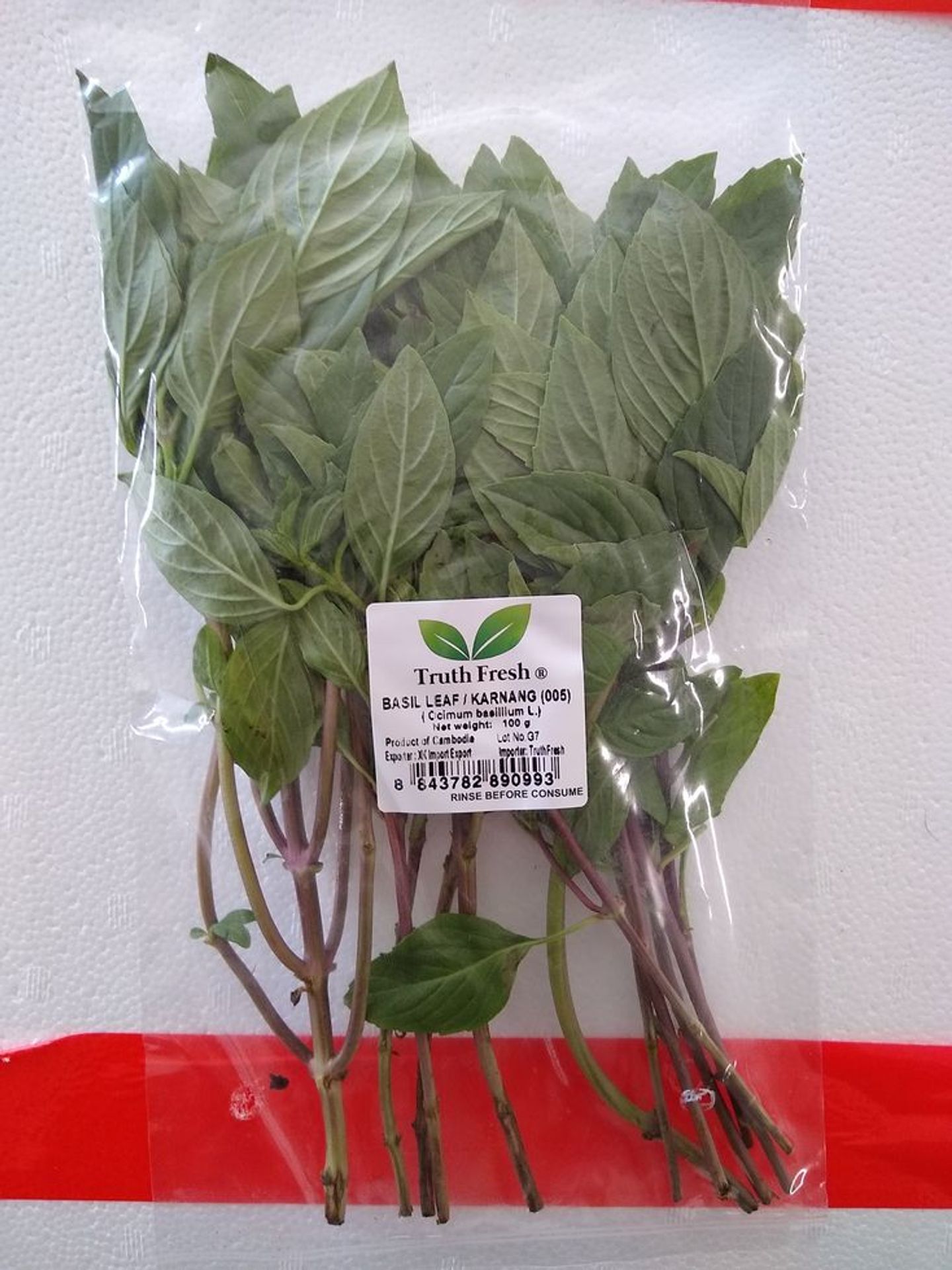 Potraviny s pesticidy v nadlimitním množství (5) - Zásilky potravin z Kambodže s pesticidy (1/5)