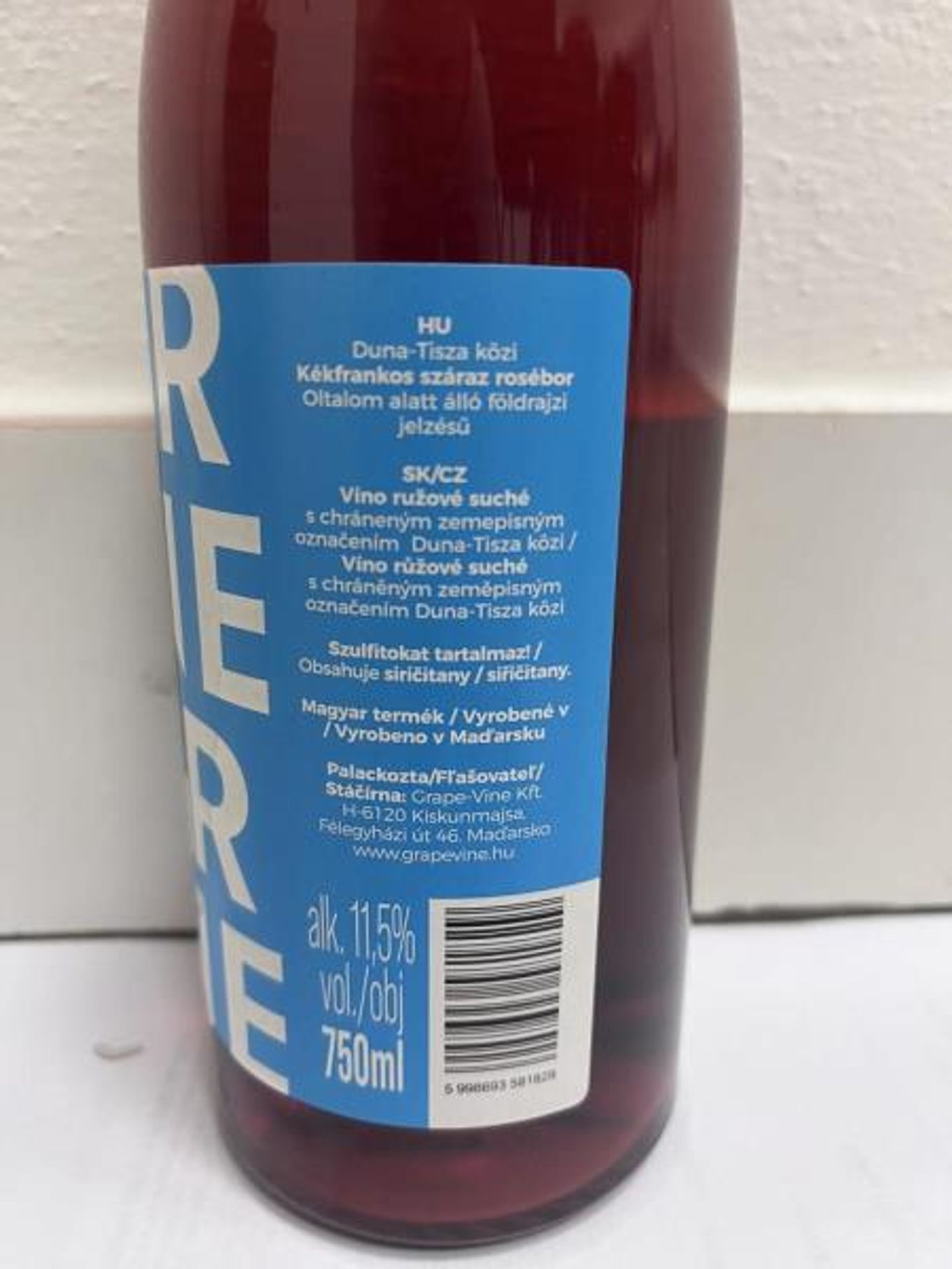 LAFI Kékfrankos Rosé (Tesco) - Inspekce varuje před víny z Tesca a Billy (9/11)