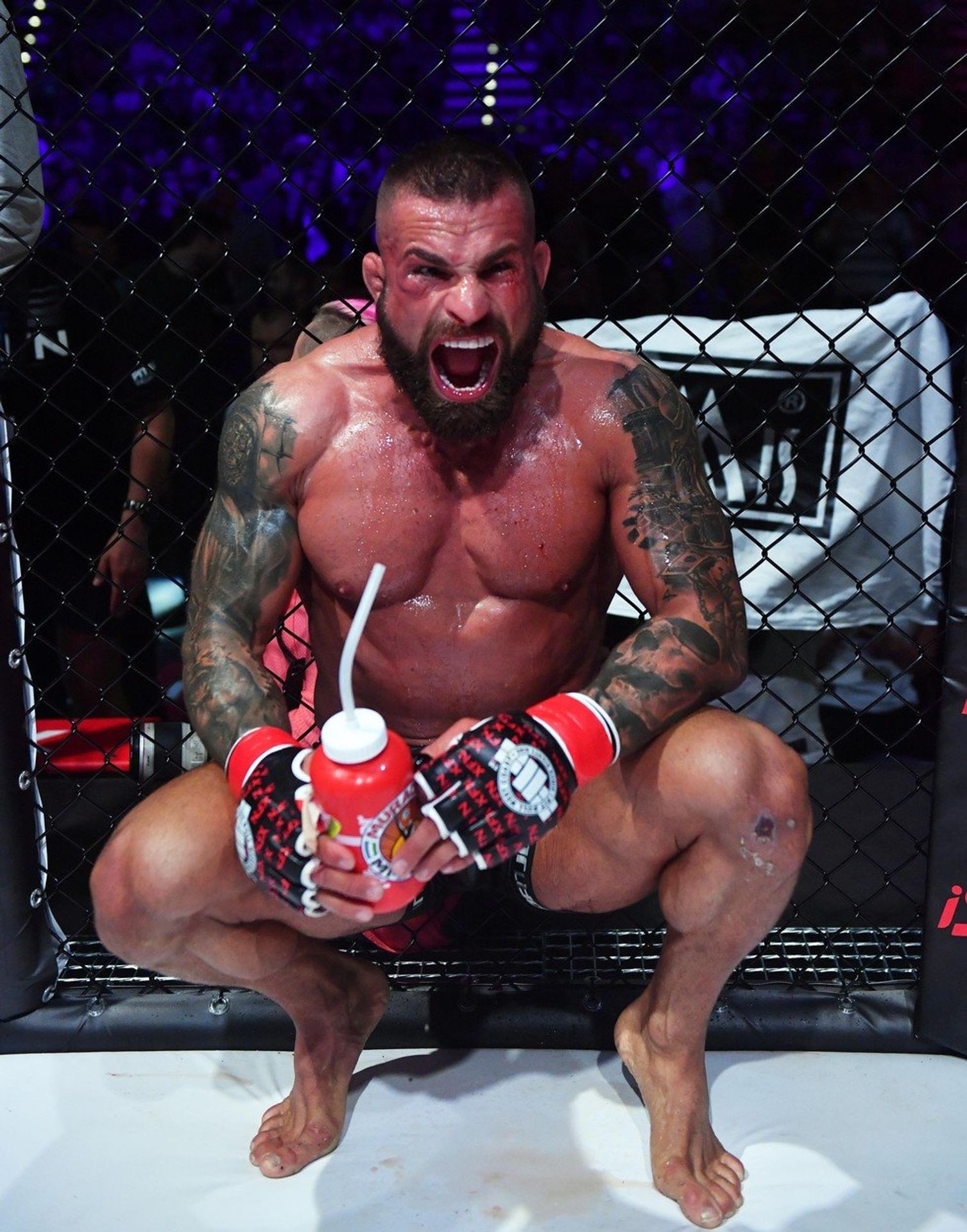 Patrik Kincl a Karlos Vémola - GALERIE: Souboj českých zápasníků MMA (1/4)