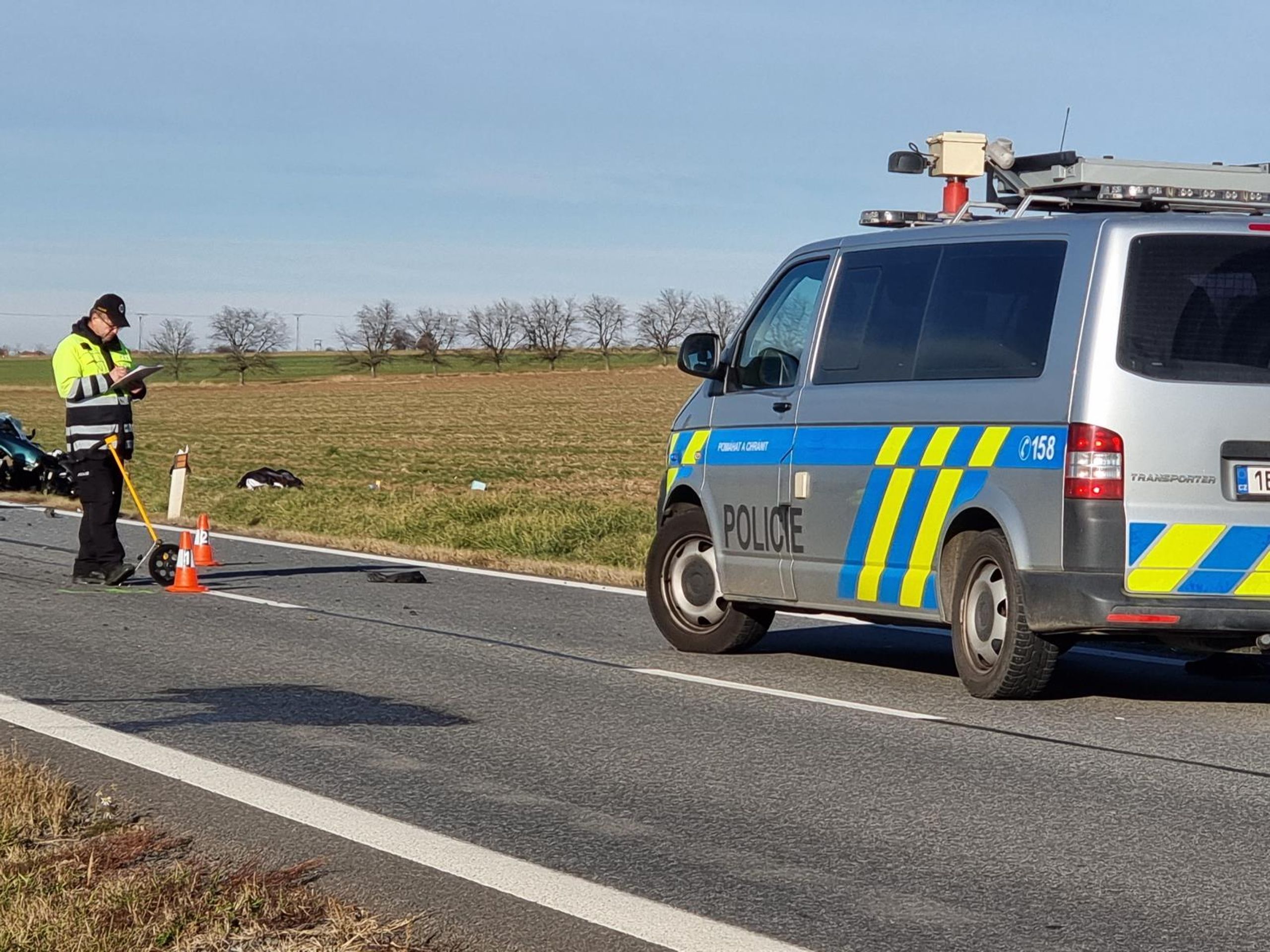 Tragická nehoda na Hodonínsku - Tragická nehoda na Hodonínsku (1/3)