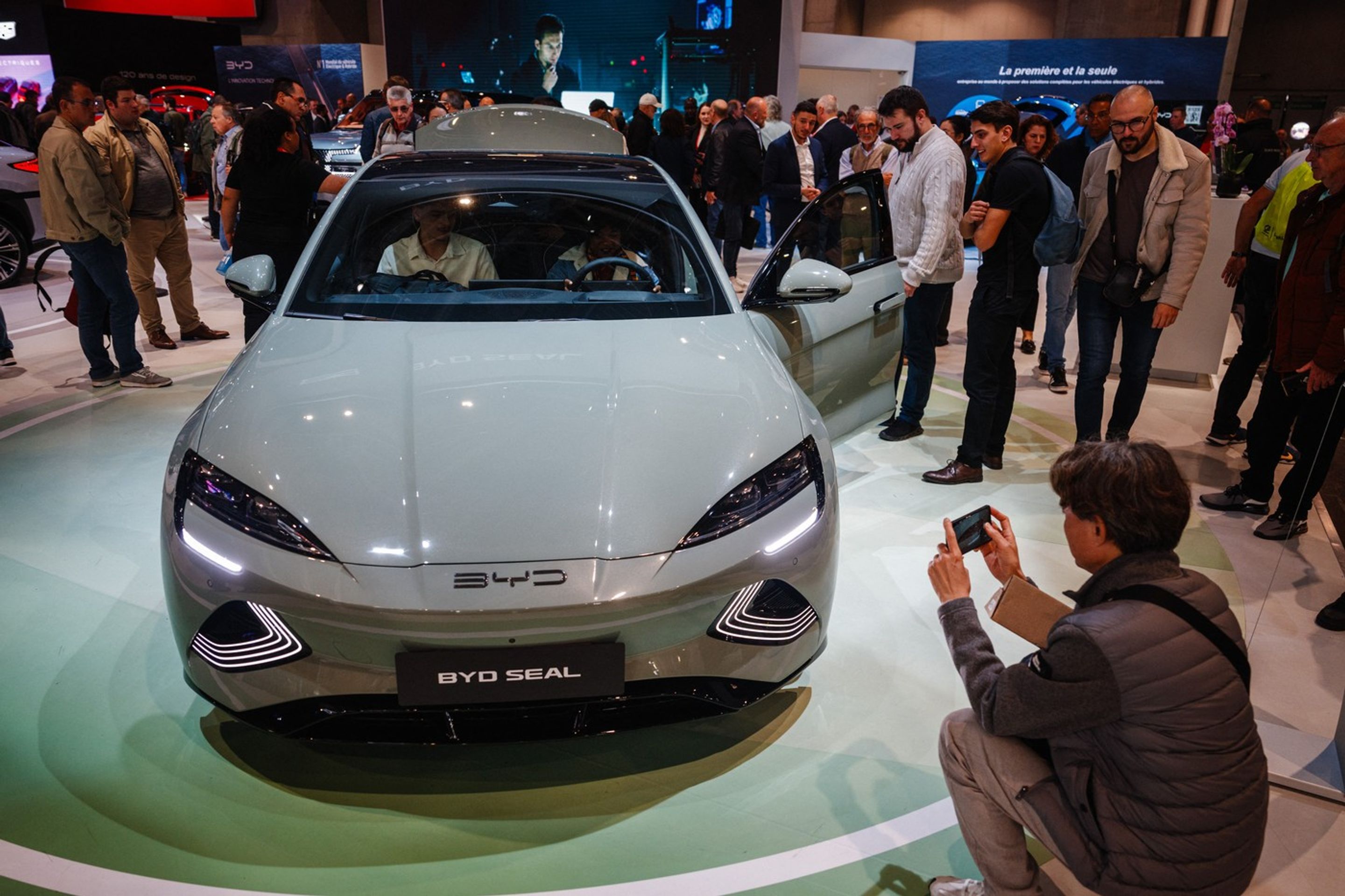 BYD Seal - Čínské elektromobily v Paříži (4/7)