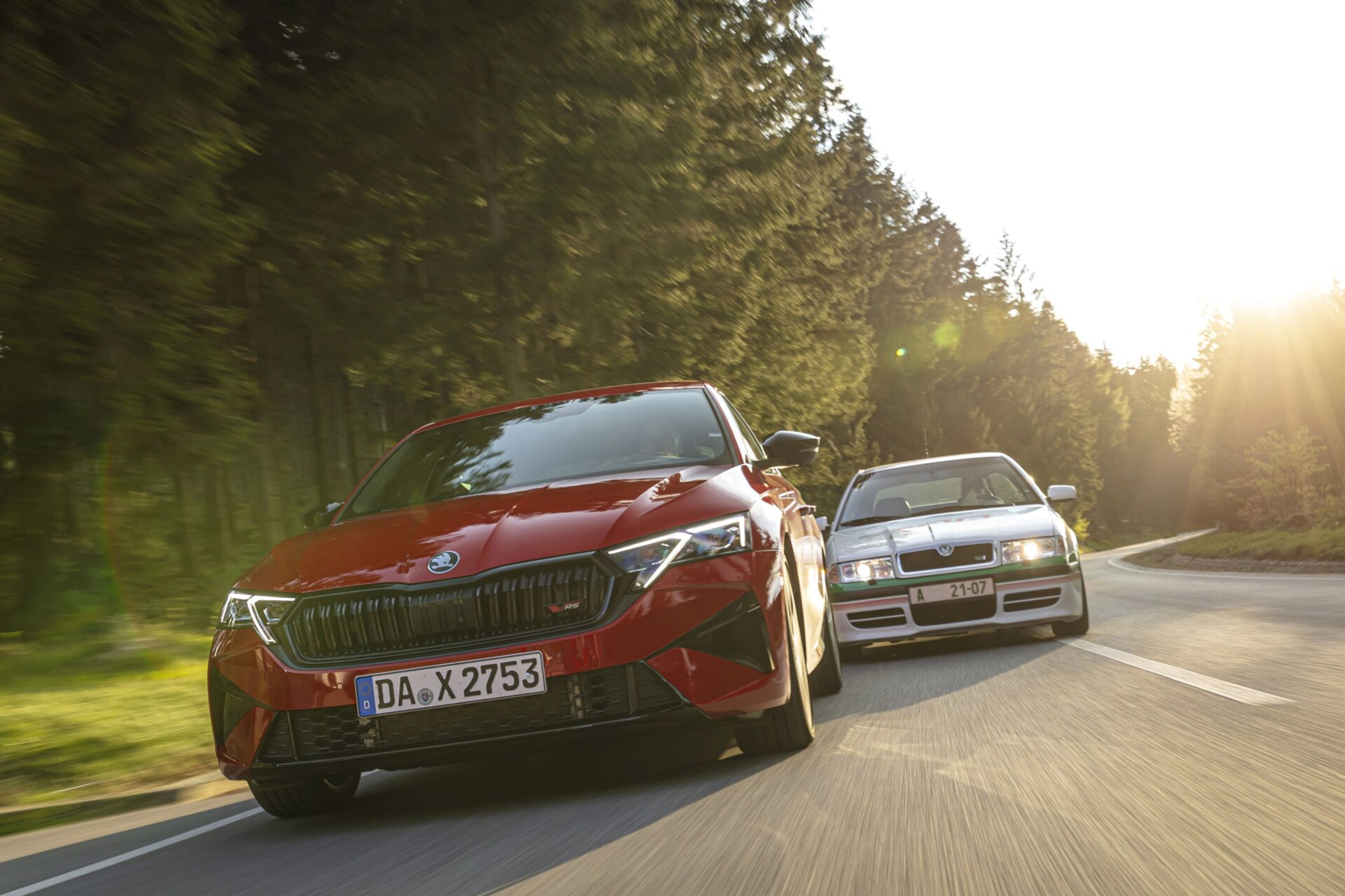 Oliver Solberg a Škoda Octavia RS - Modernizovaná Škoda Octavia RS (13/15)