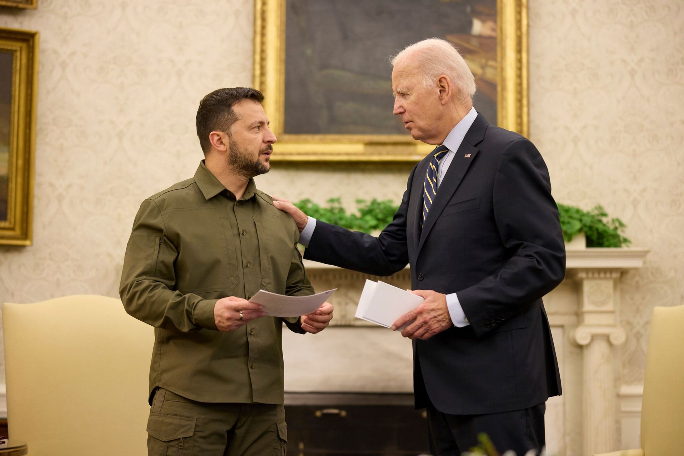 Joe Biden a Volodymyr Zelenskyj, 22. 9. 2023 - Joe Biden (16/20)
