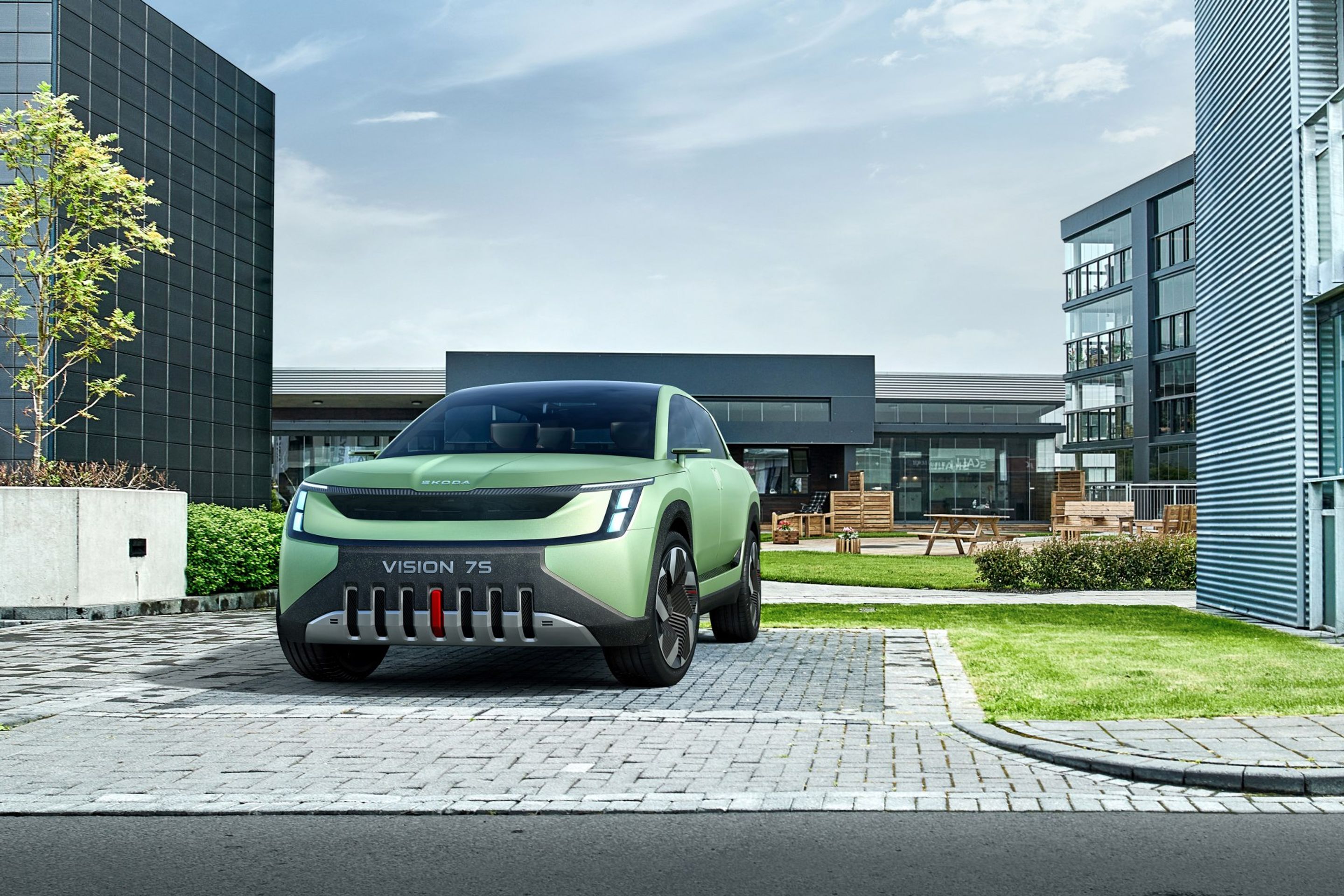 Koncept Škoda Vision 7S - Nová Škoda Vision 7S do detailů (12/15)