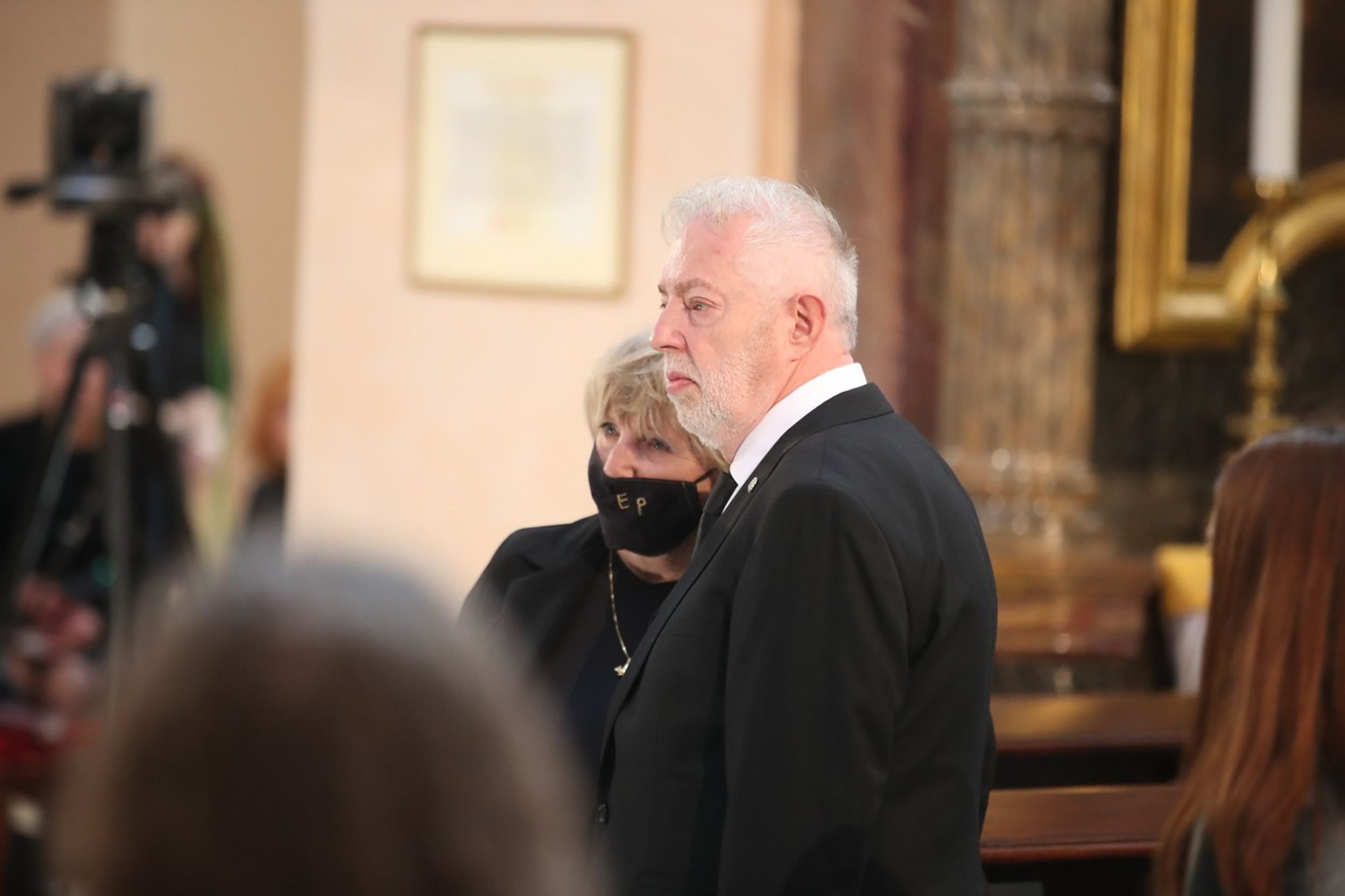 Mše za Evu Pilarovou - Jan Kolomazník - GALERIE: Mše za Evu Pilarovou (4/19)