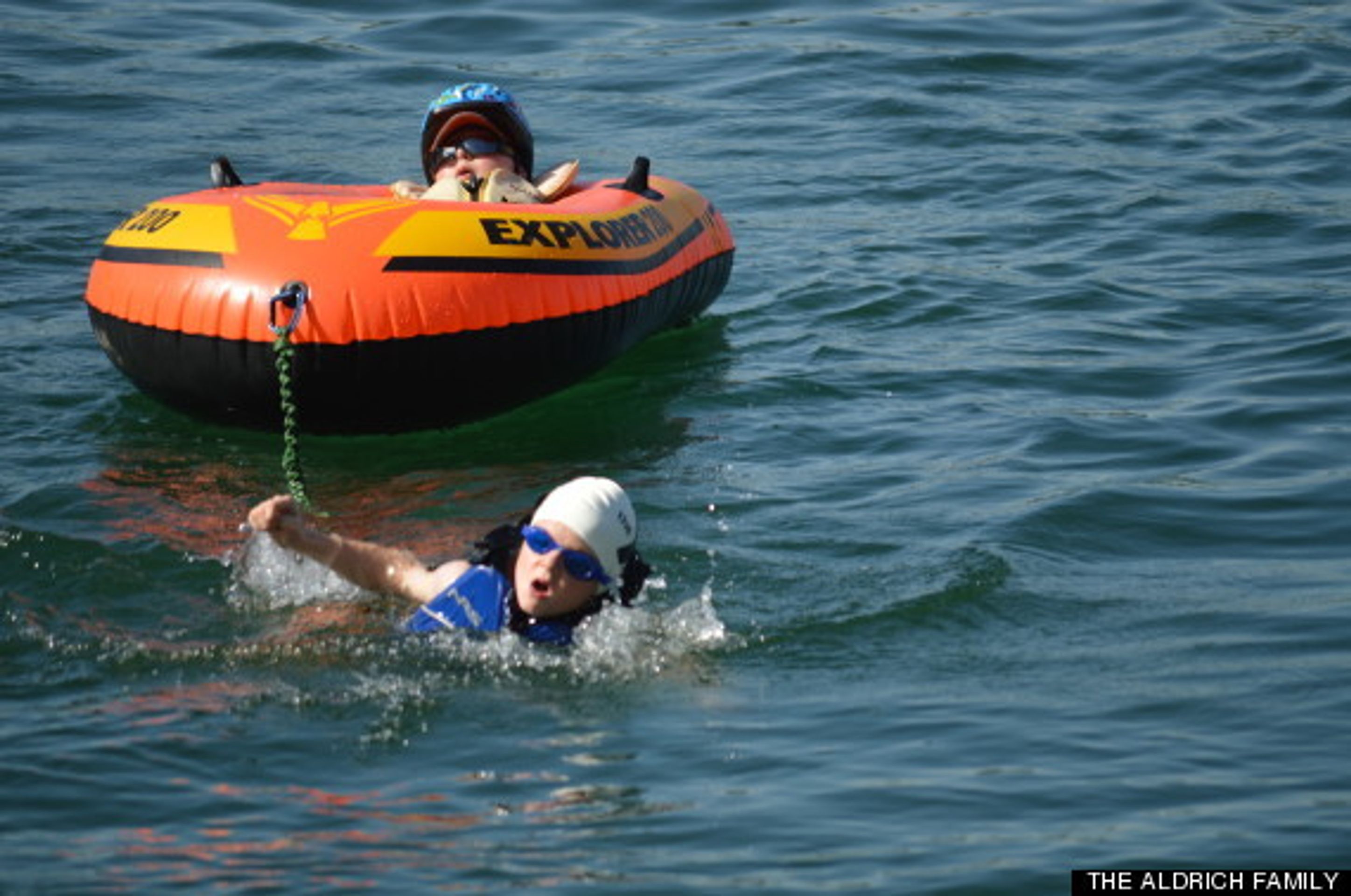 Triatlon s postiženým bráškou - 1 - Galerie: Triatlon s postiženým bráškou (1/5)