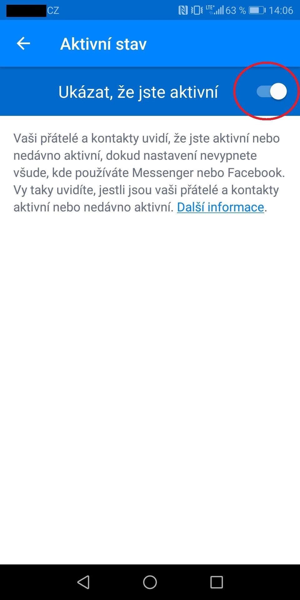 Jak skrýt viditelnost na Messengeru a Facebooku - 3 - GALERIE: Jak skrýt viditelnost na Messengeru a Facebooku (3/6)