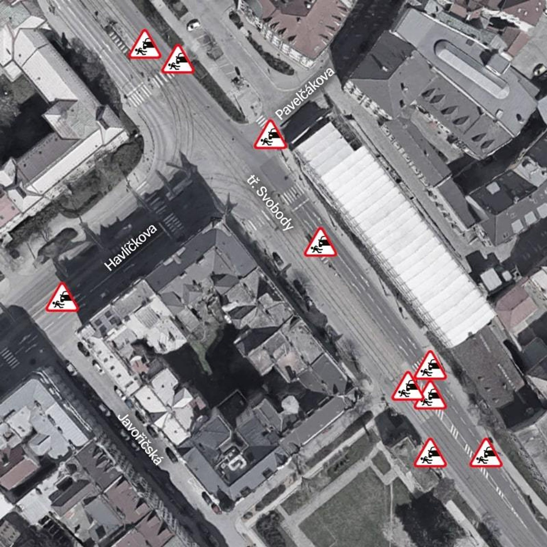 Nebezpečné křižovatky Olomouc - 3 - GALERIE: Nebezpečné křižovatky v Olomouci (2/4)