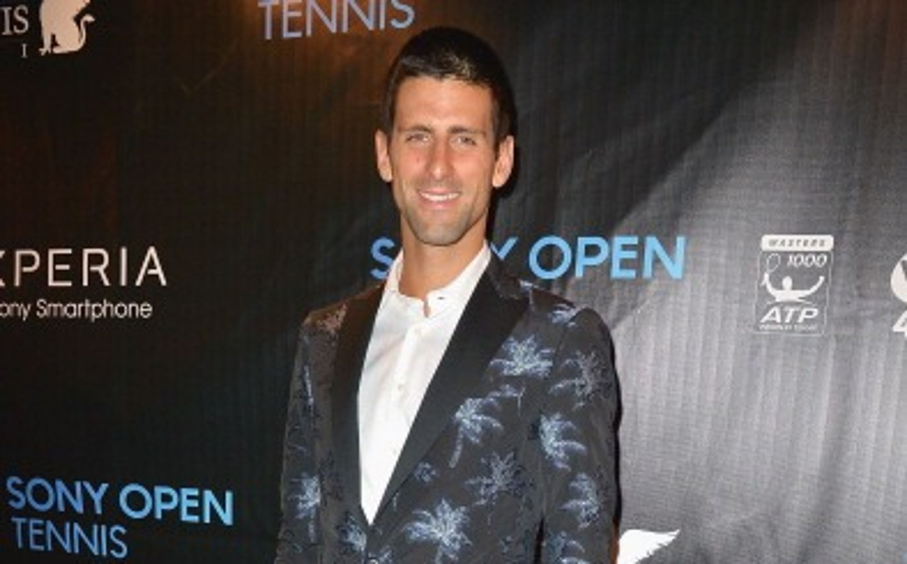 Novak Djokovič - GALERIE: Banket tenisových hvězd v Key Biscayne (1/13)