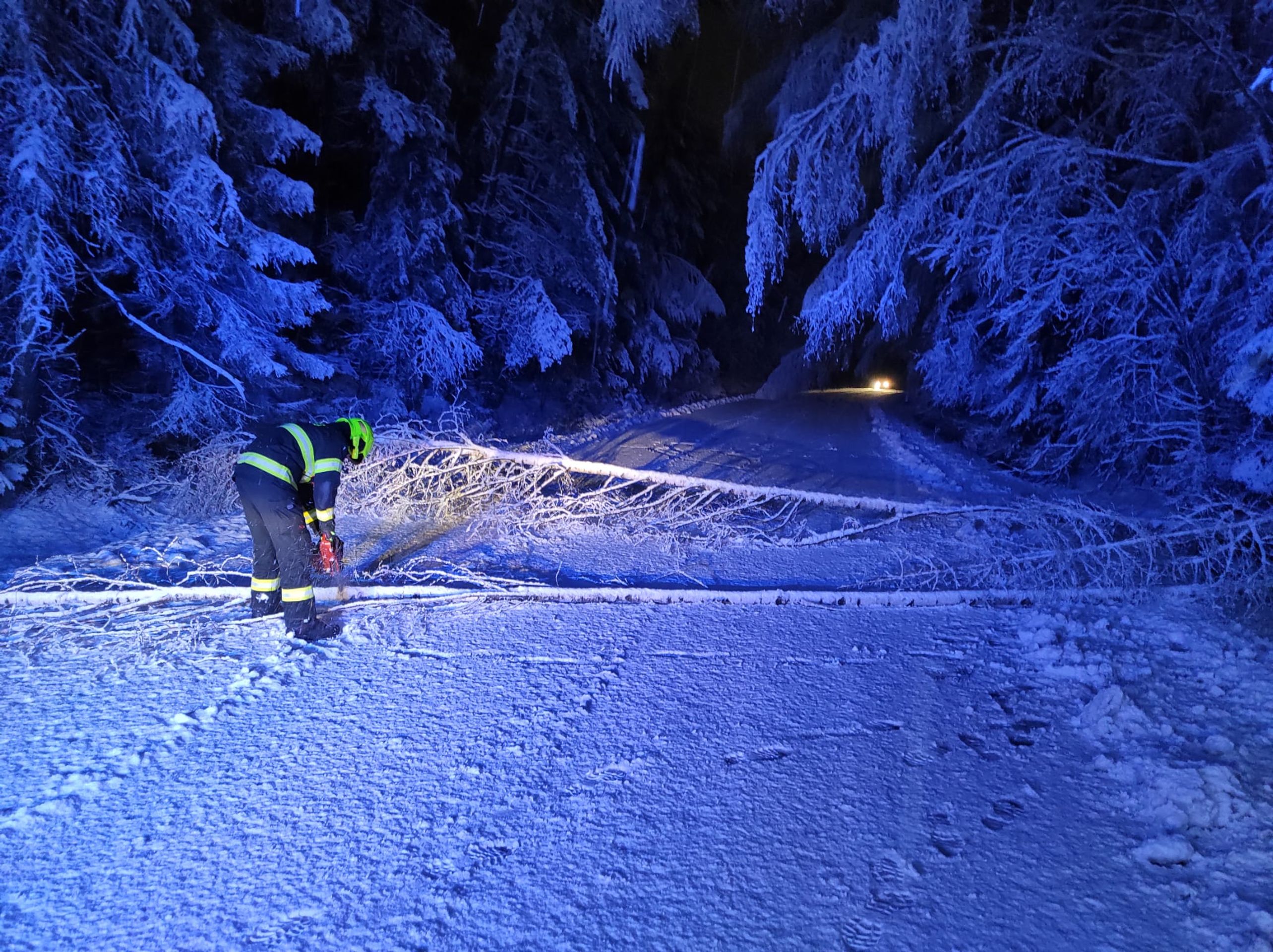 Situace na Vysočině - Počasí trápí Česko (14/24)
