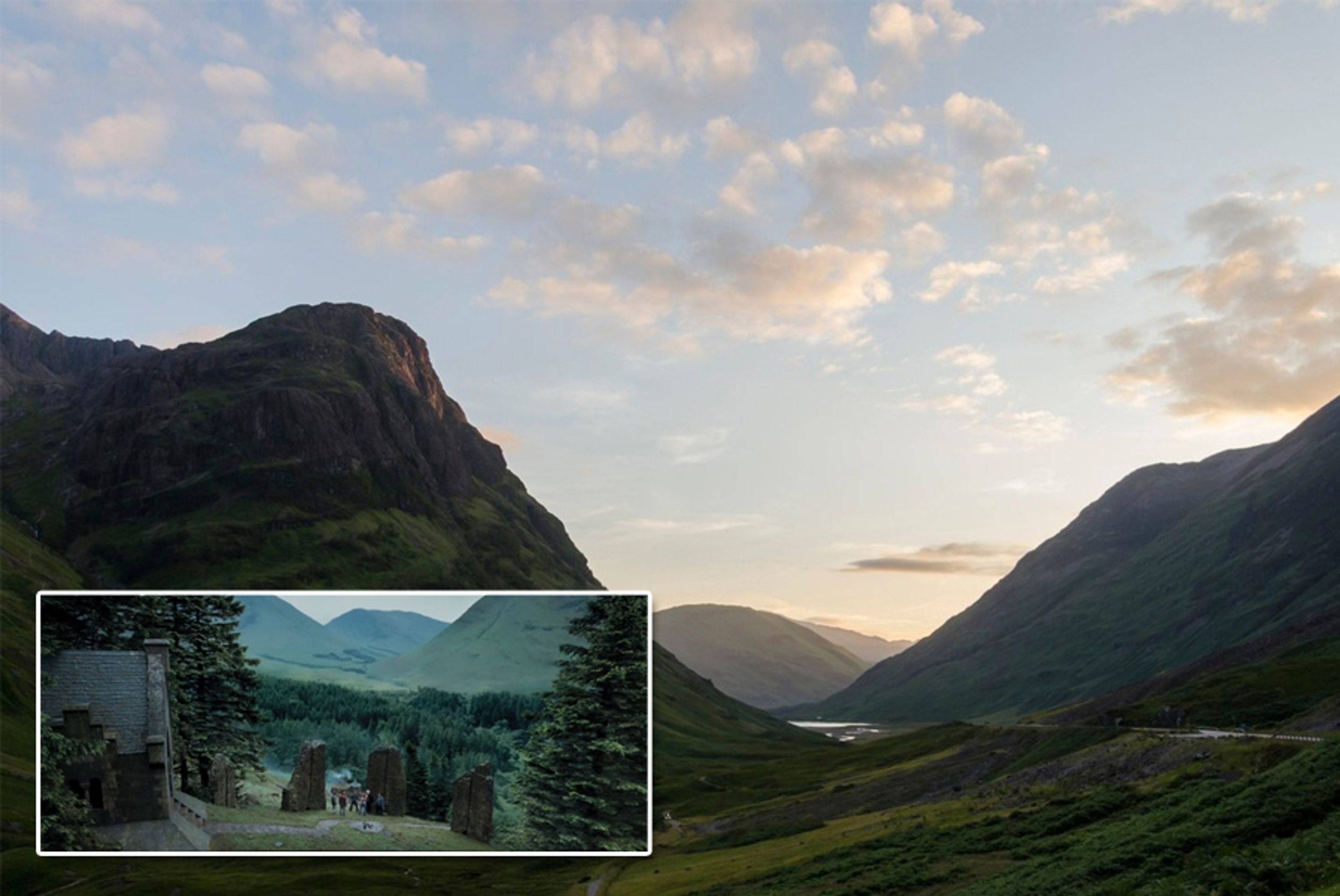 Krajina z Harryho Pottera - Glen Coe, Highland - GALERIE: Krajina z Harryho Pottera (2/7)