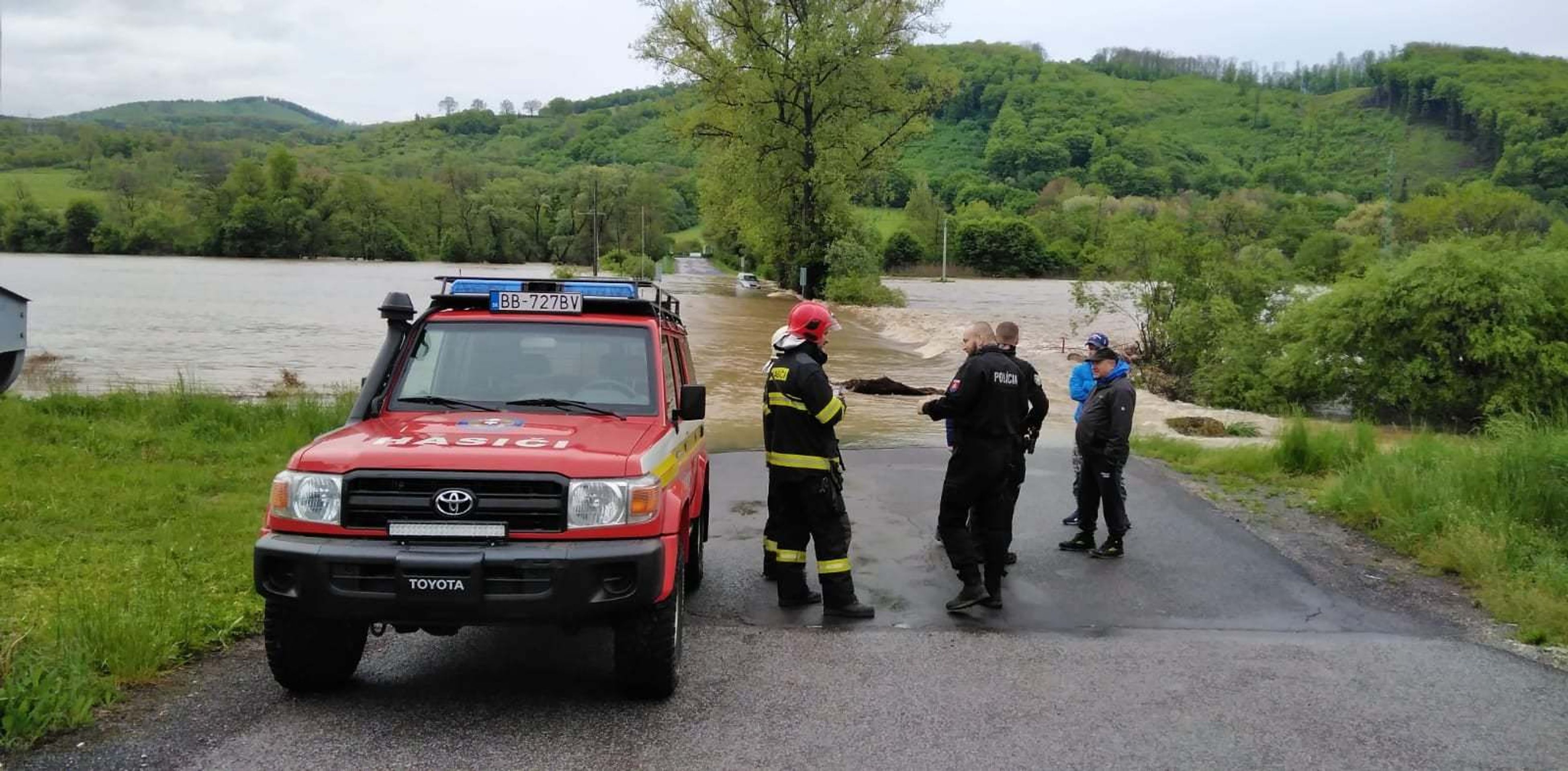 Povodně na Slovensku v Rudné nad Hronom - 15 - GALERIE: Povodně na Slovensku (15/26)