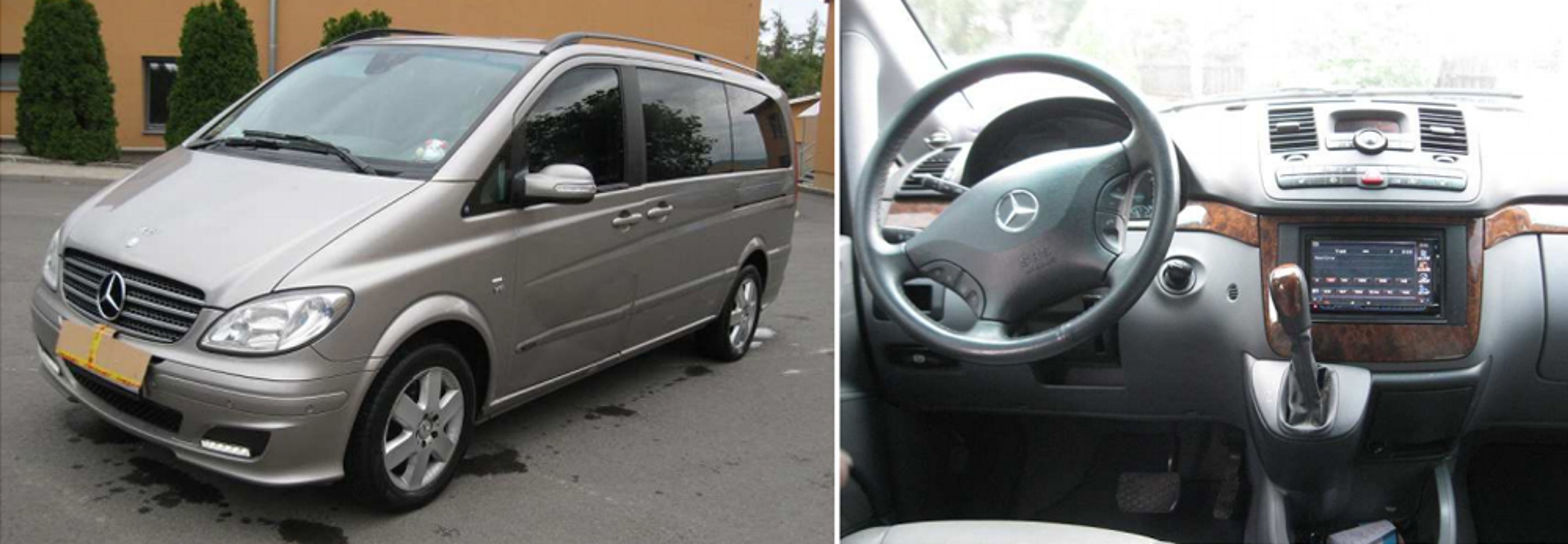 Dražba zabaveného majetku - Mercedes-Benz Viano - GALERIE: Auta v dražbě (3/21)