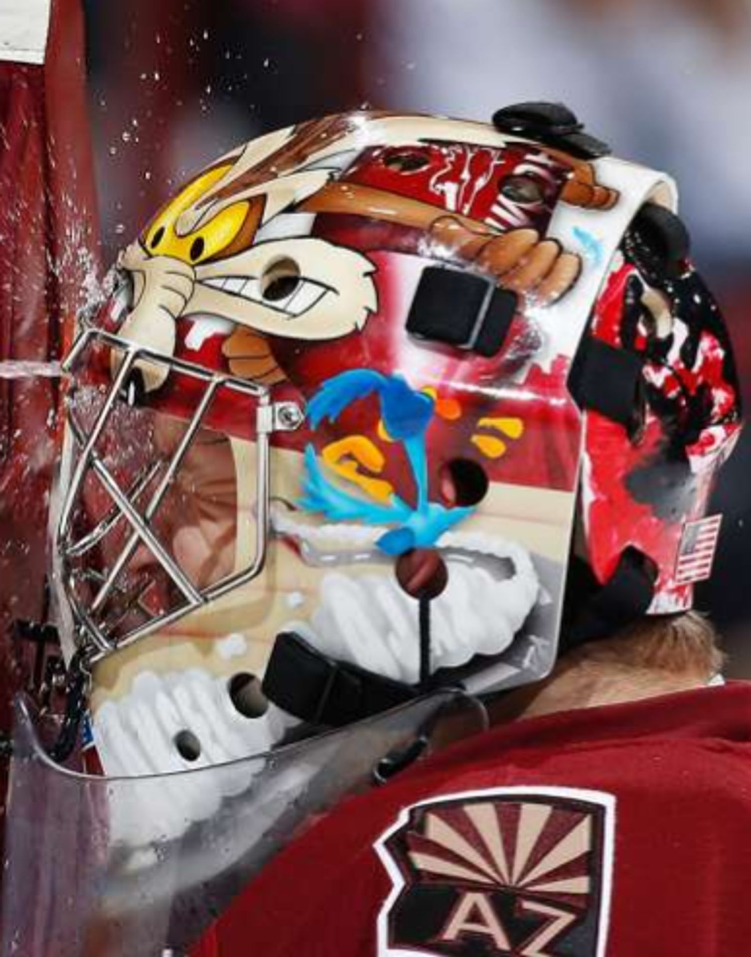 Mike Smith - Galerie: Která brankářská helma byla v NHL nejoriginálnější? (5/14)