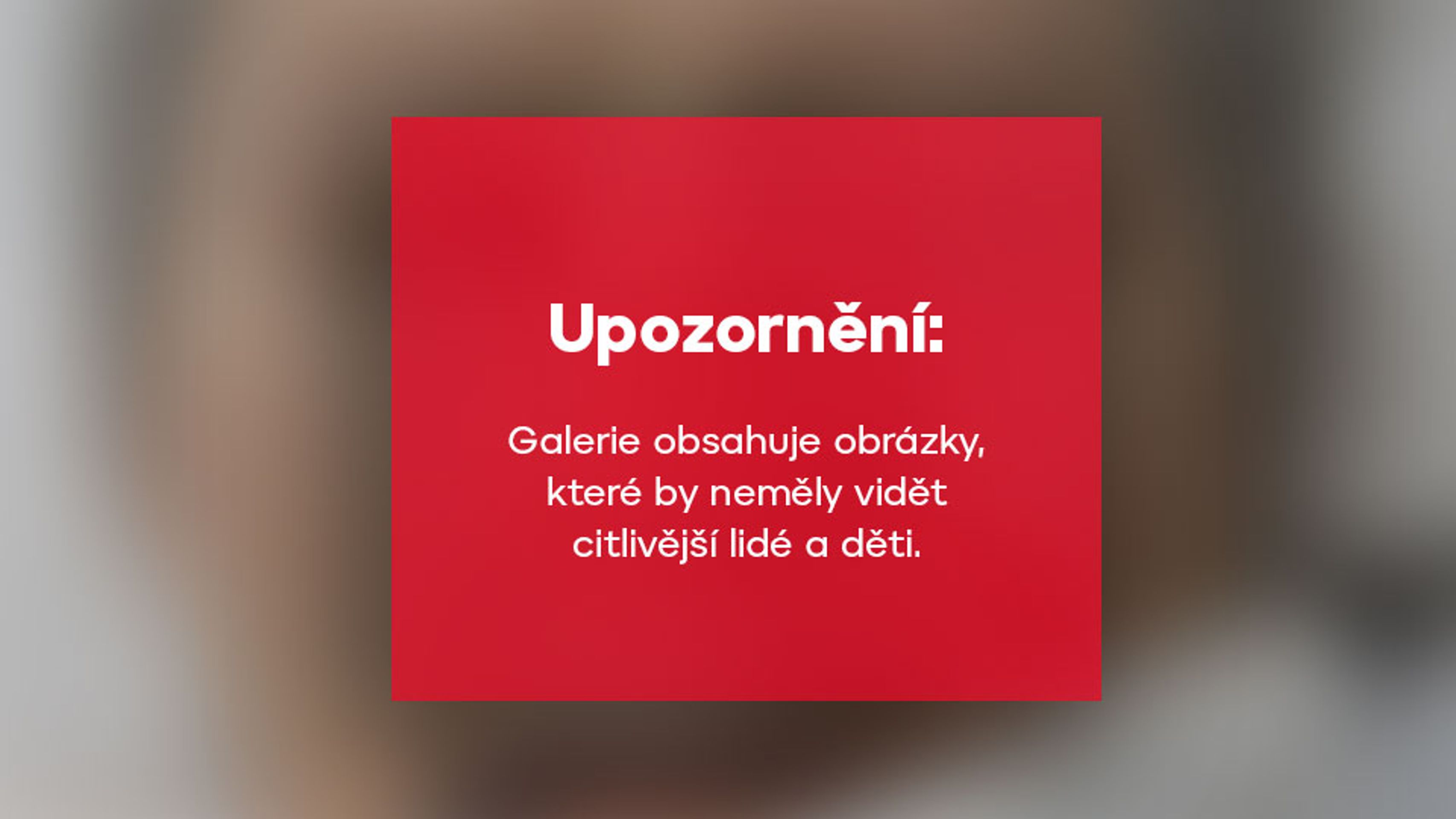 Galerie obsahuje obrázky, které by neměly vidět citlivější lidé a děti - Neznámá žena (1/4)