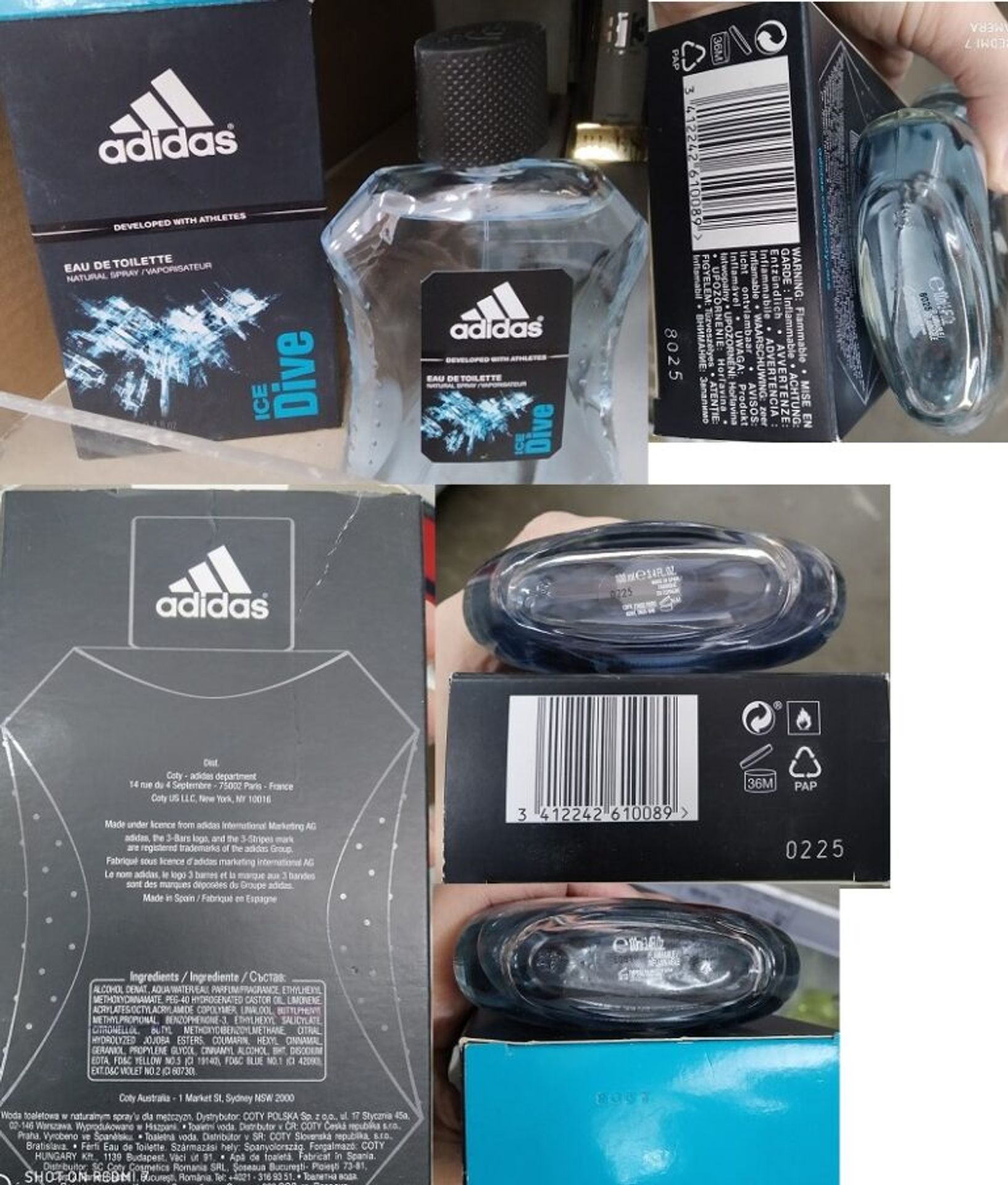 Zdraví nebezpečná toaletní voda Adidas ICE Dive - Zdraví nebezpečná kosmetika (2/4)