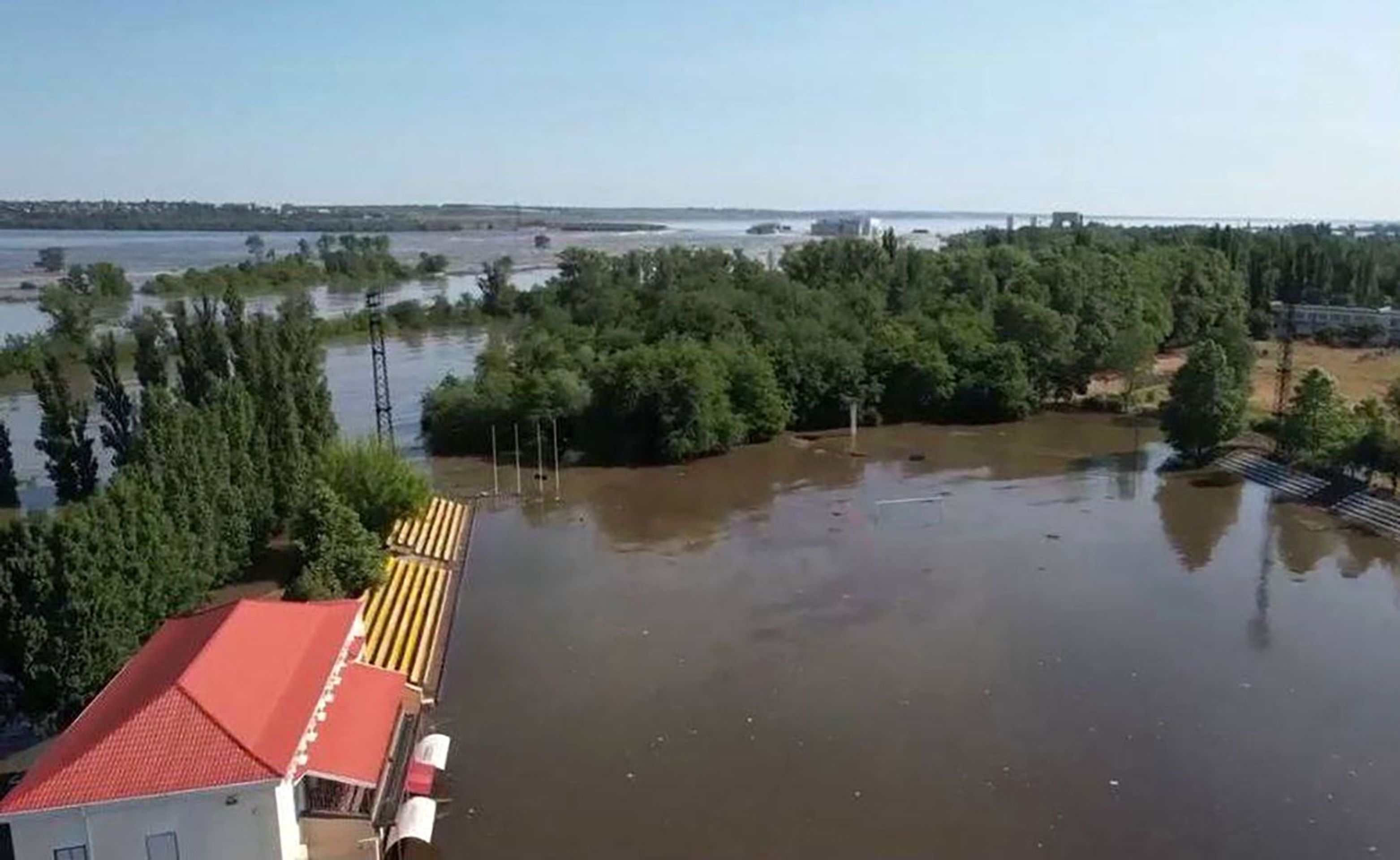 Zaplavená Chersonská oblast - Záplavy v Chersonu (2/9)