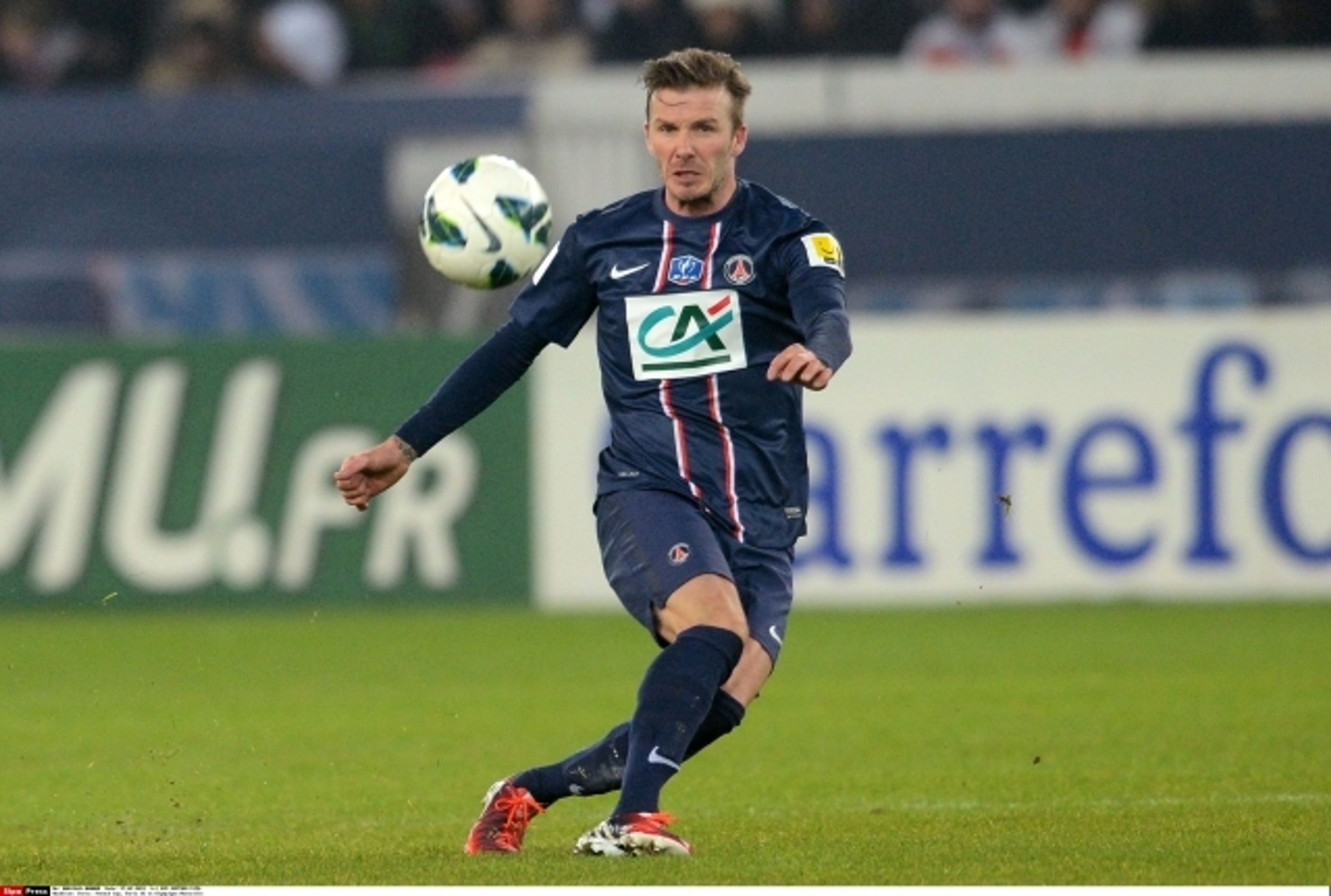 Francouzský pohár PSG - Marseille, Beckham v základu - 8 - GALERIE: Francouzský pohár PSG - Marseille, Beckham v základu (8/11)