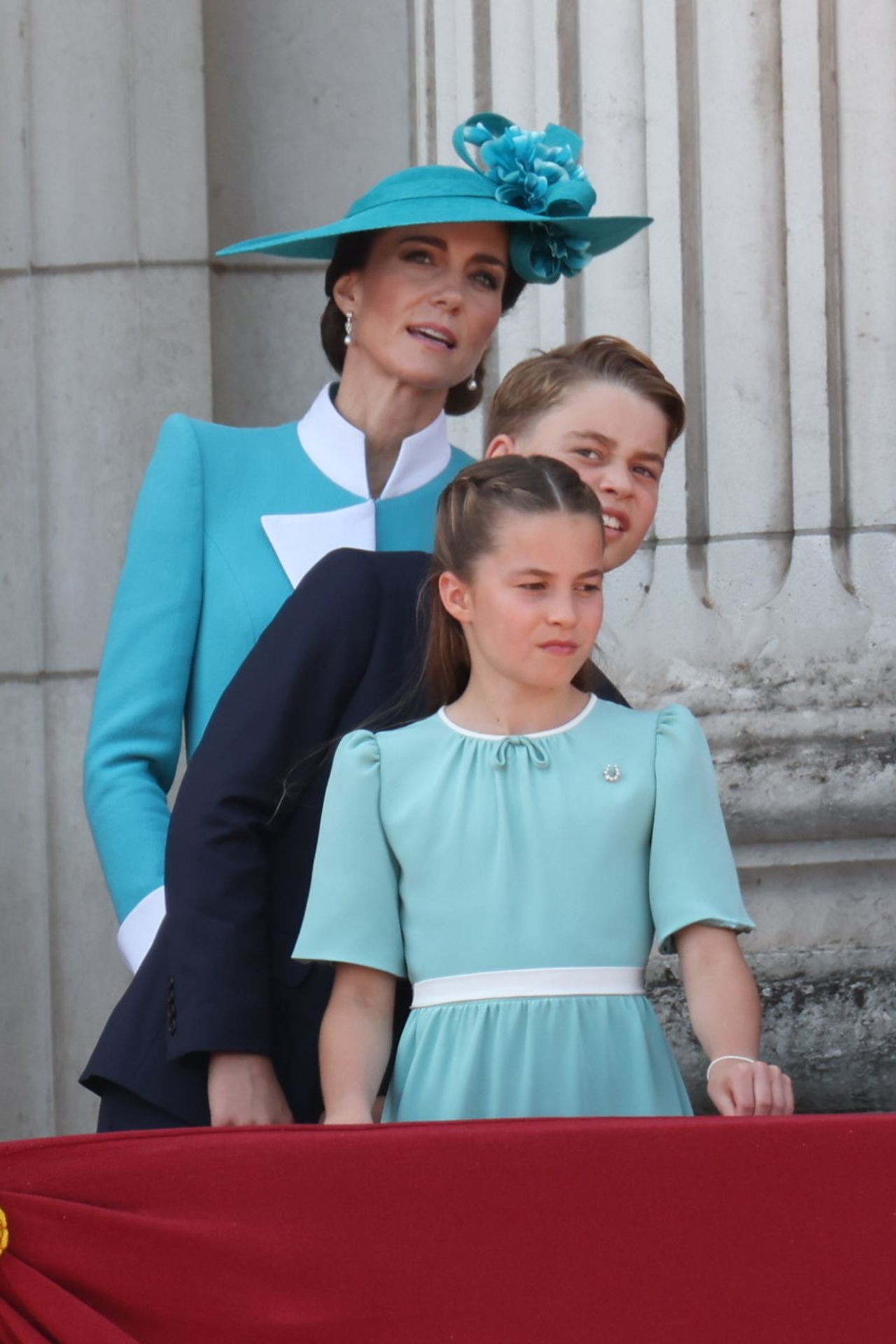 Královské děti na oslavě Karla III. (14. 6. 2025) - Královská přehlídka Trooping the Colour (14. 6. 2025) (1/14)