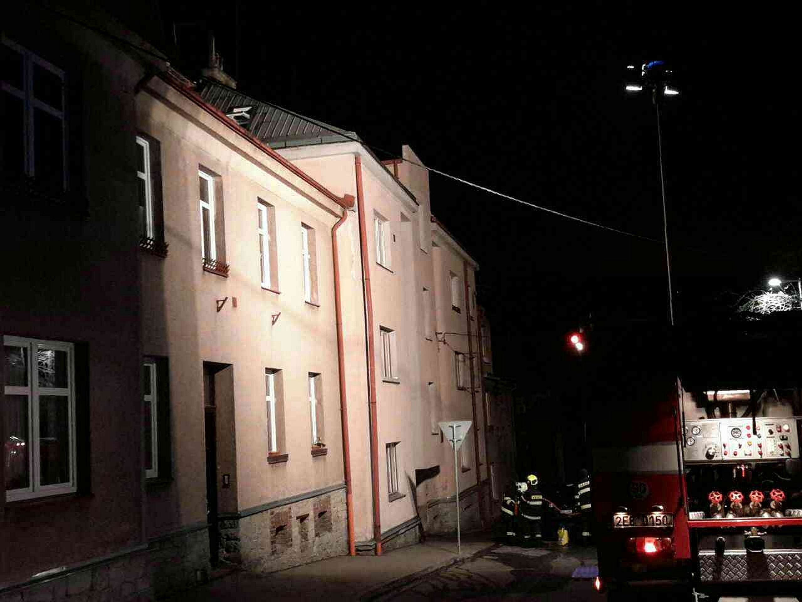 Požár v Žamberku - GALERIE: Ničivý požár v Žamberku (1/3)