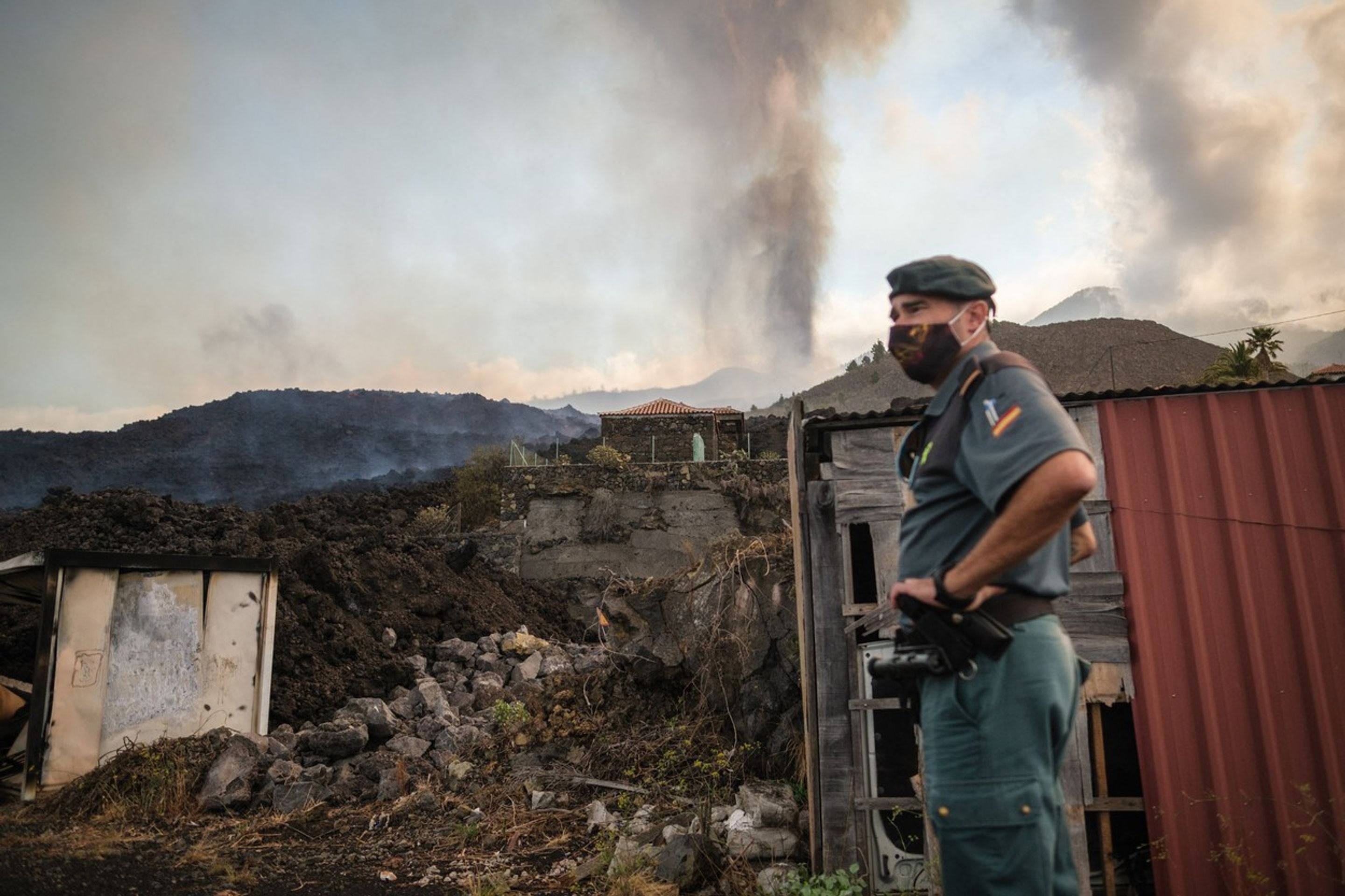 Erupce sopky  na Kanárských ostrovech (2) - Erupce vulkánu na Kanárských ostrovech (2/7)