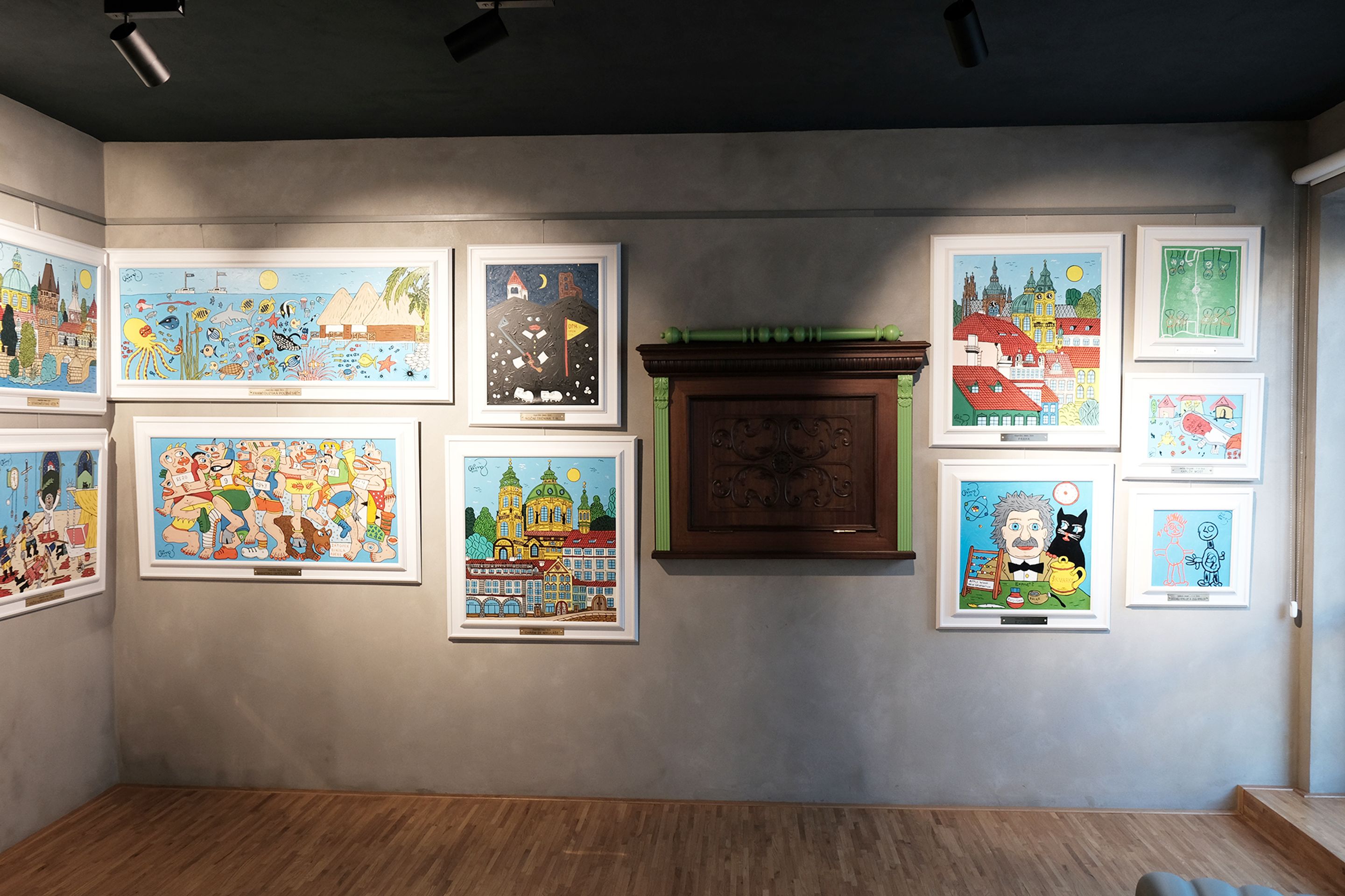 Vernisáž obrazů Františka Ringo Čecha - 3 - GALERIE: Vernisáž obrazů Františka Ringo Čecha (2/10)