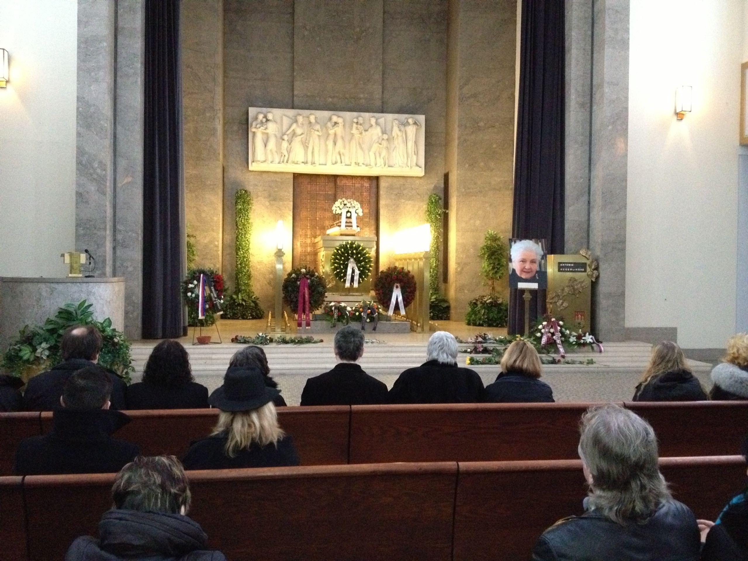 Pohřeb Antonie Hegerlikové - Pohřeb Antonie Hegerlikové (3/11)