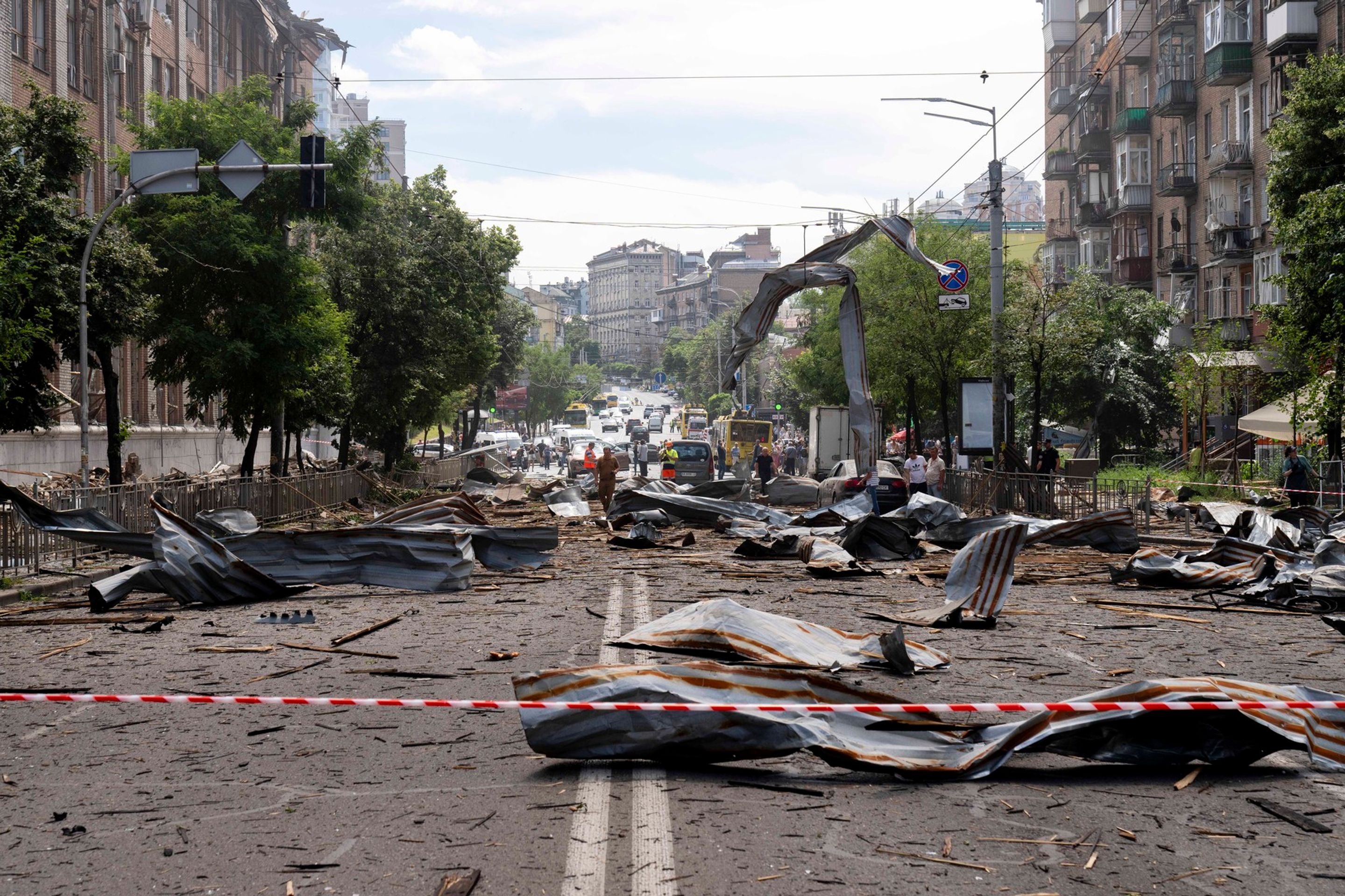 Ruský útok na Ukrajinu, 8. 7. 2024 Kyjev (7) - Ruský útok na Ukrajinu (9/11)