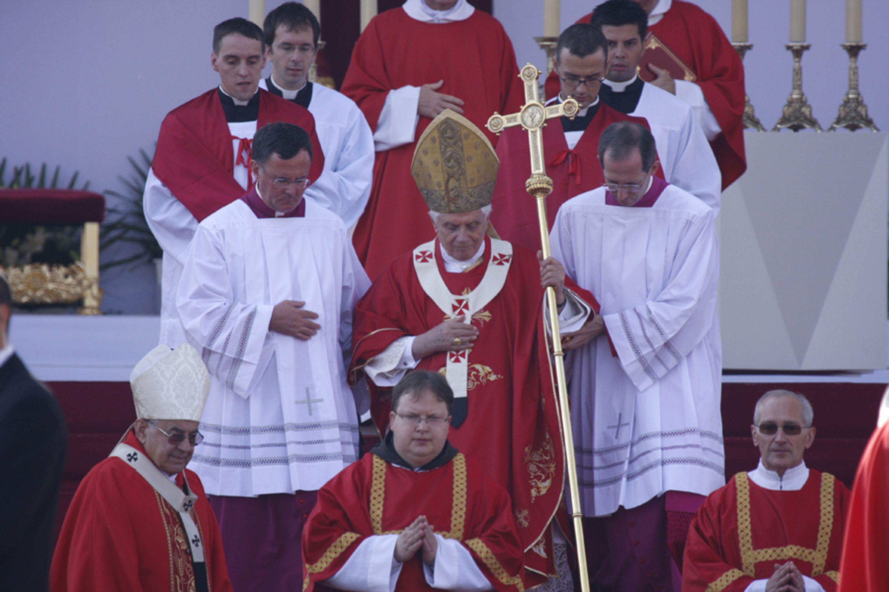 Papež Benedikt XVI. ve Staré Boleslavi-4 - GALERIE Mše ve Staré Boleslavi (20/29)