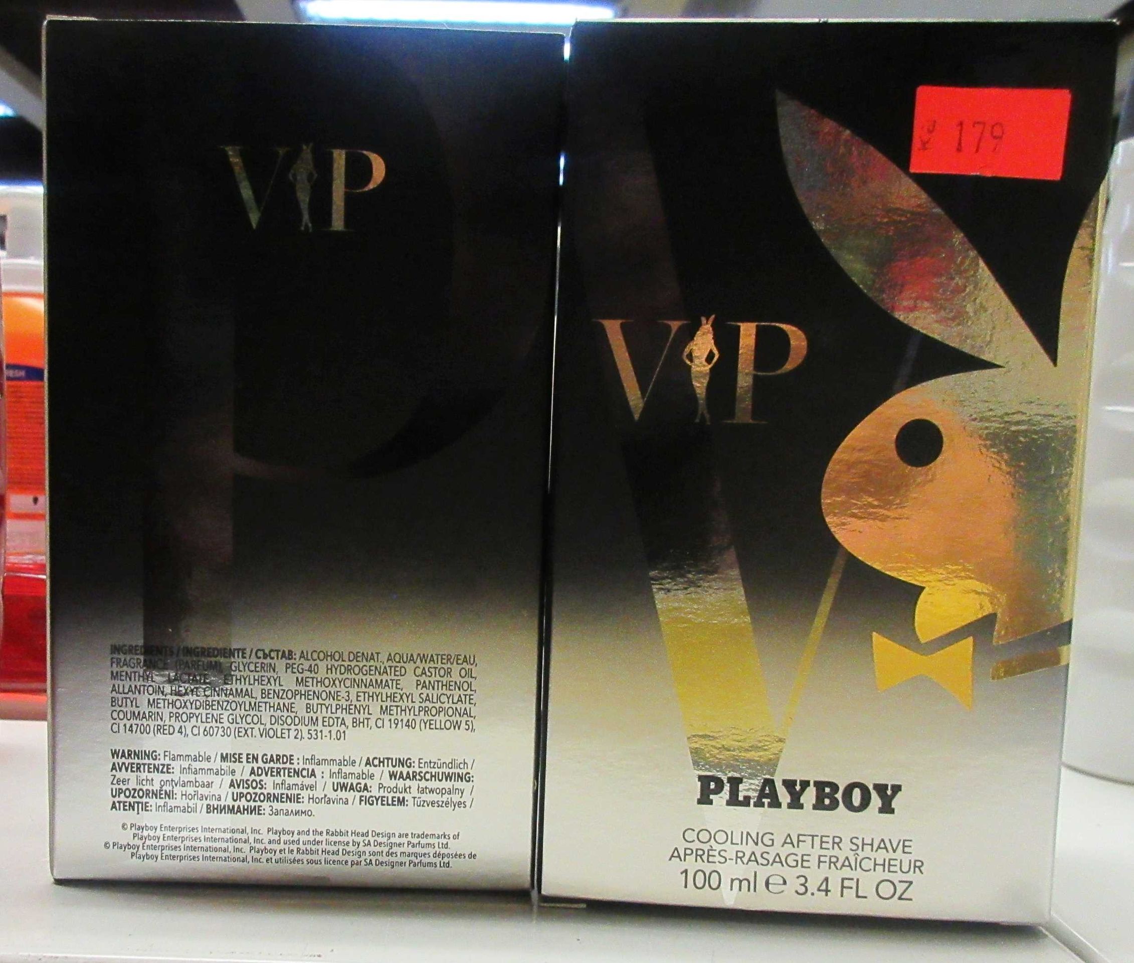 Voda po holení Playboy VIP Cooling - Zdraví nebezpečná kosmetika (16/21)