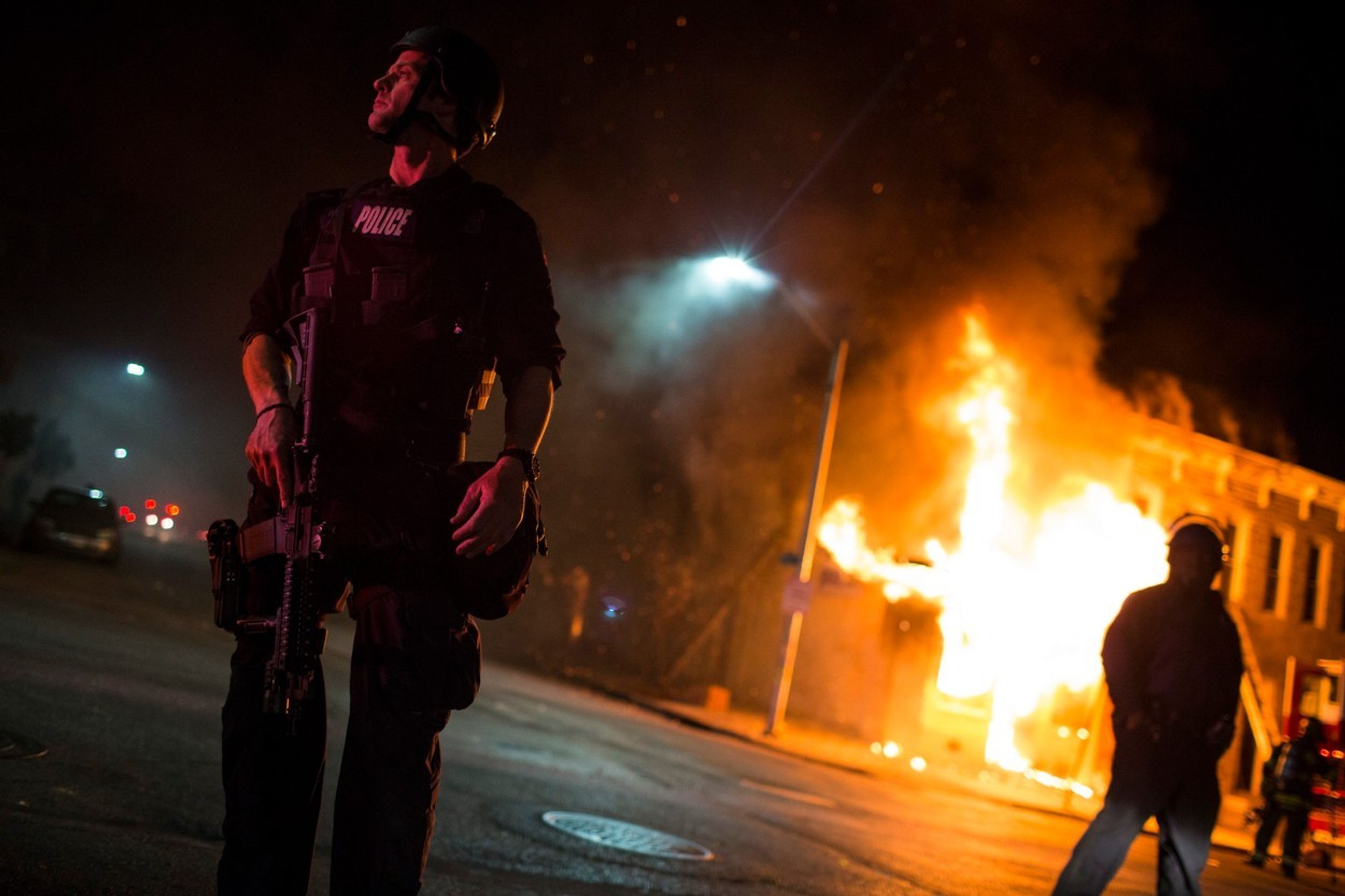 Protesty v Baltimore - 12 - GALERIE: Protesty v Baltimore (2/7)