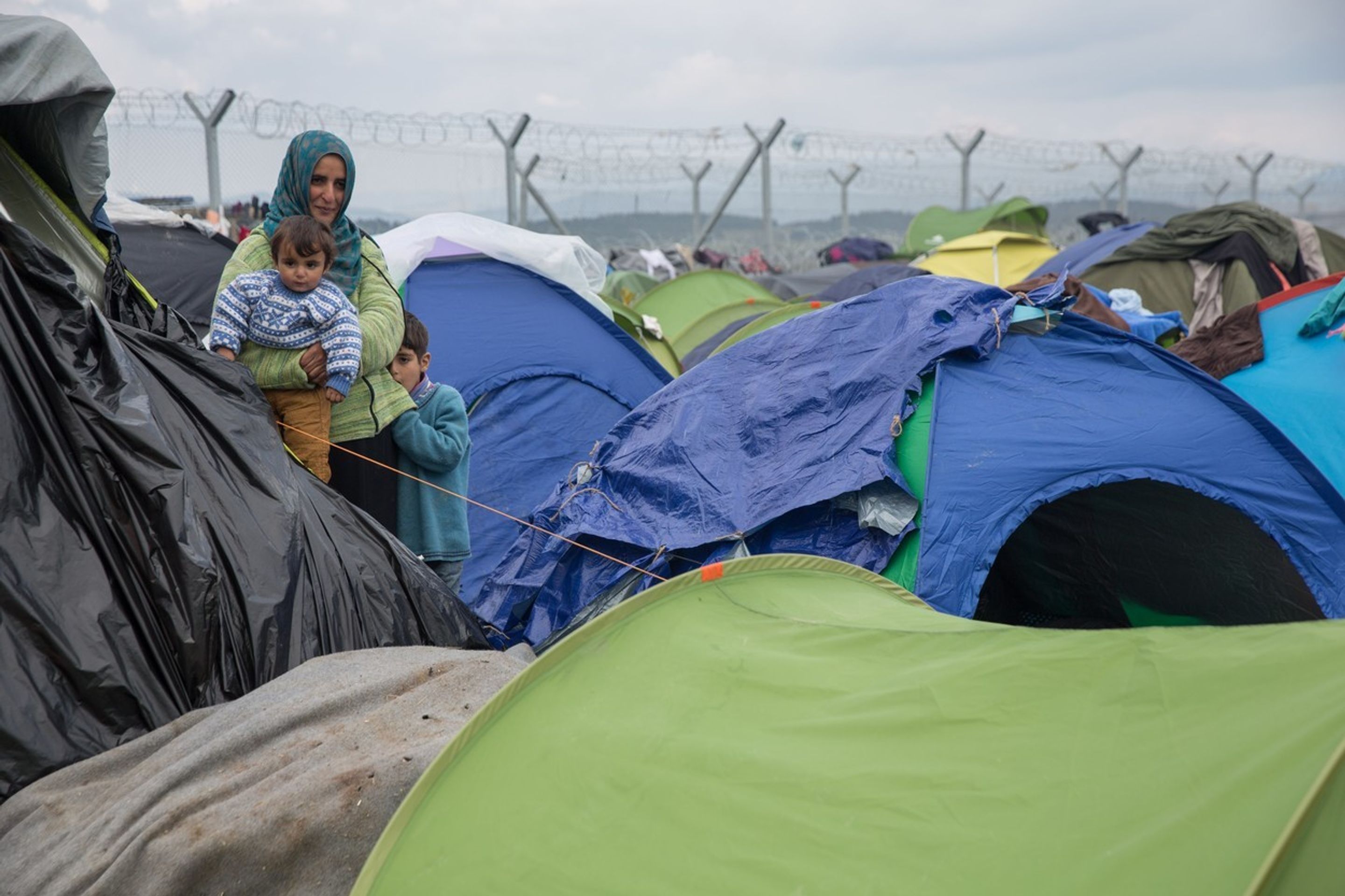 Uprchlický tábor v Idomeni - 9 - GALERIE: Kritická situace v uprchlickém táboře Idomeni (20/28)